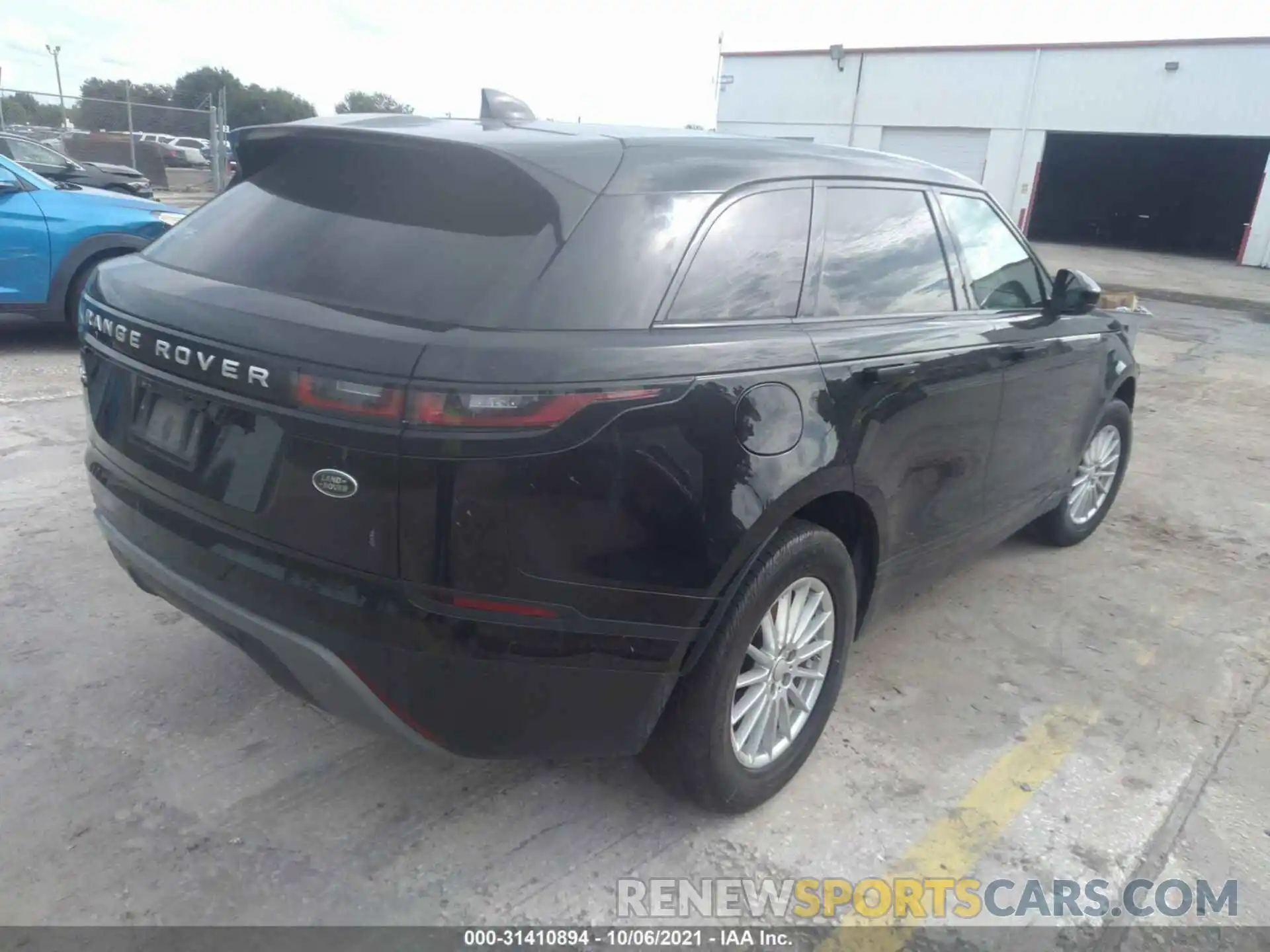 4 Photograph of a damaged car SALYA2EX8KA200017 LAND ROVER RANGE ROVER VELAR 2019