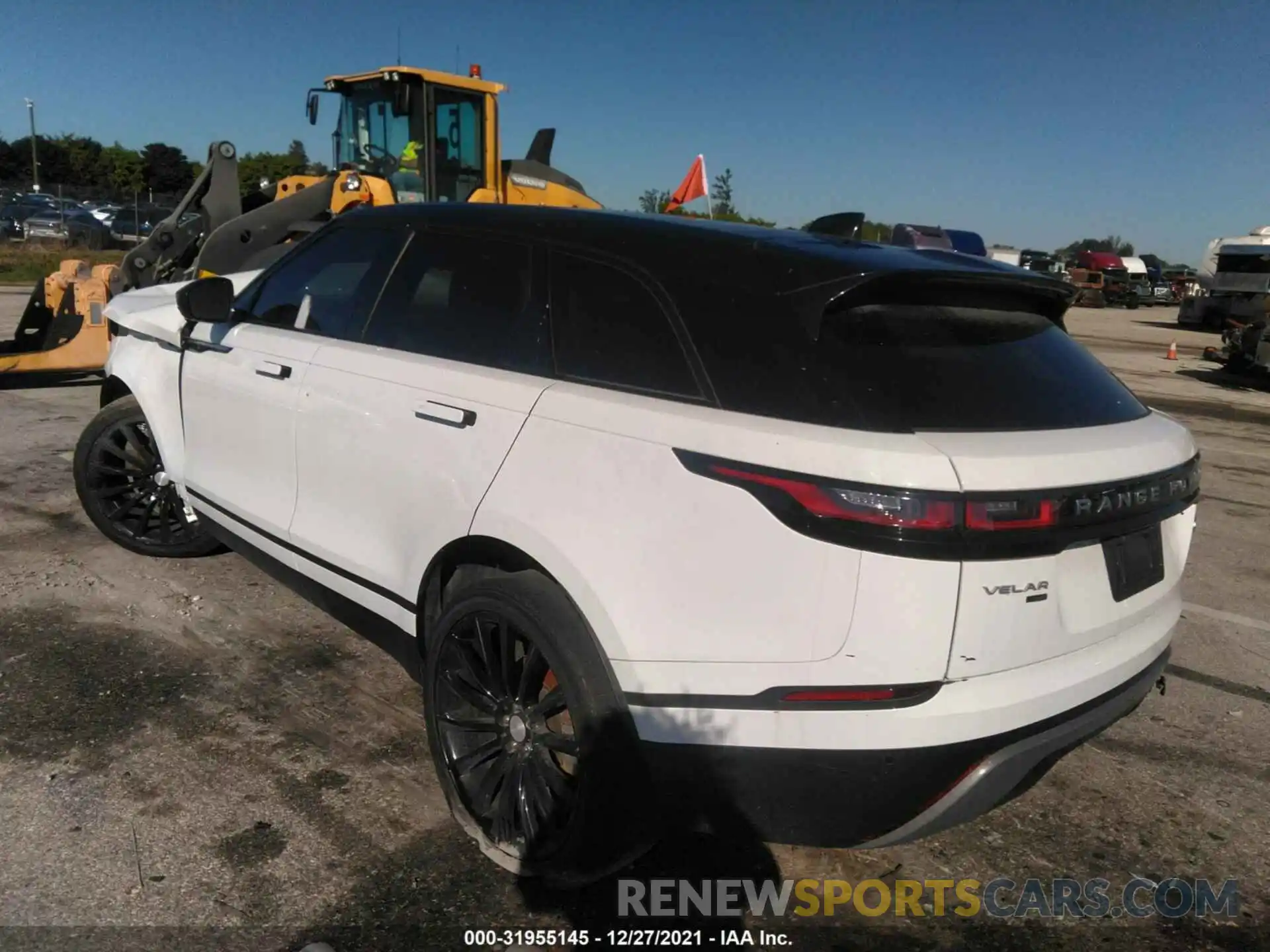 3 Photograph of a damaged car SALYA2EX9KA214508 LAND ROVER RANGE ROVER VELAR 2019