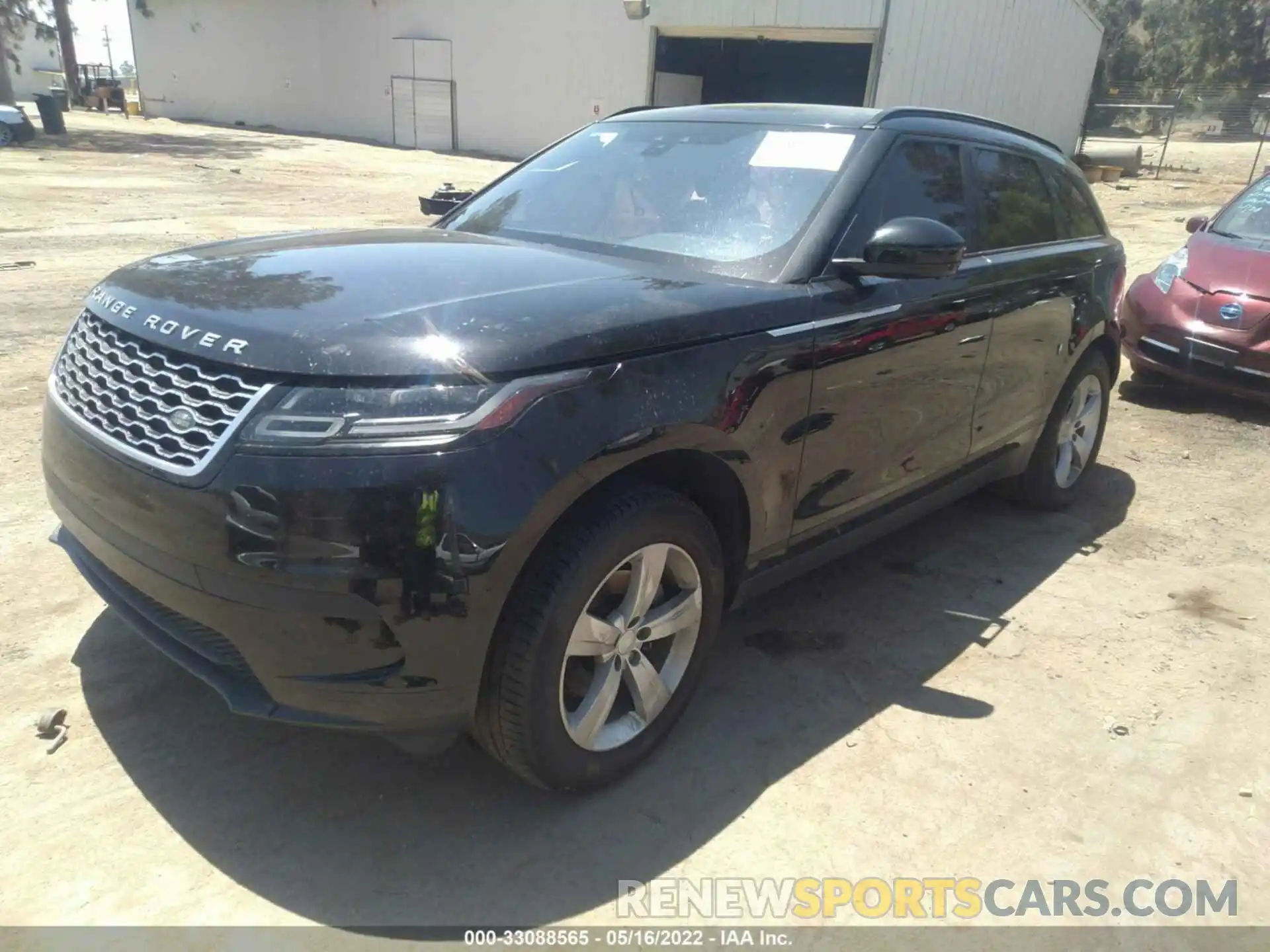 2 Photograph of a damaged car SALYB2EN1KA783221 LAND ROVER RANGE ROVER VELAR 2019