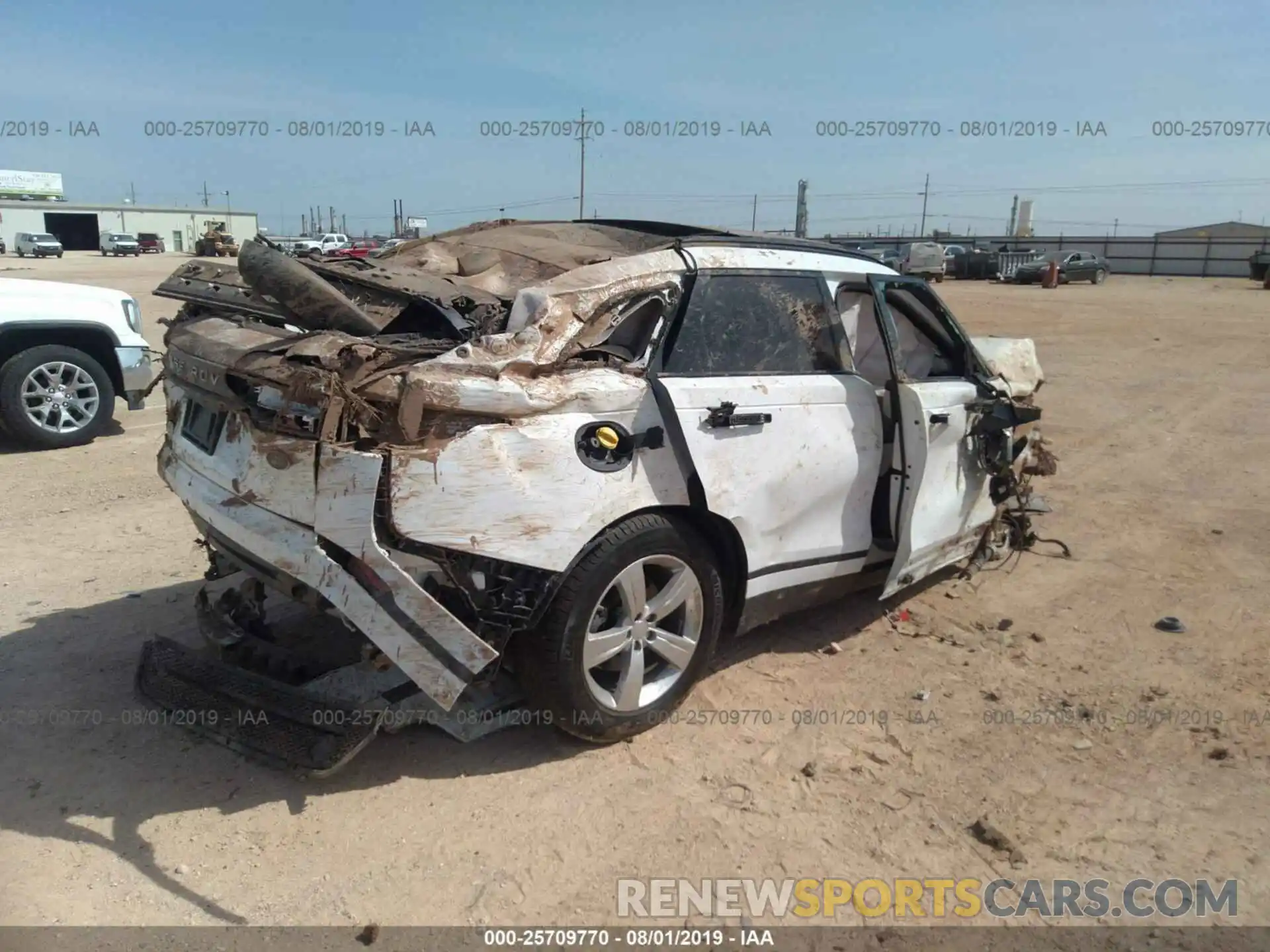 4 Photograph of a damaged car SALYB2EN2KA787763 LAND ROVER RANGE ROVER VELAR 2019