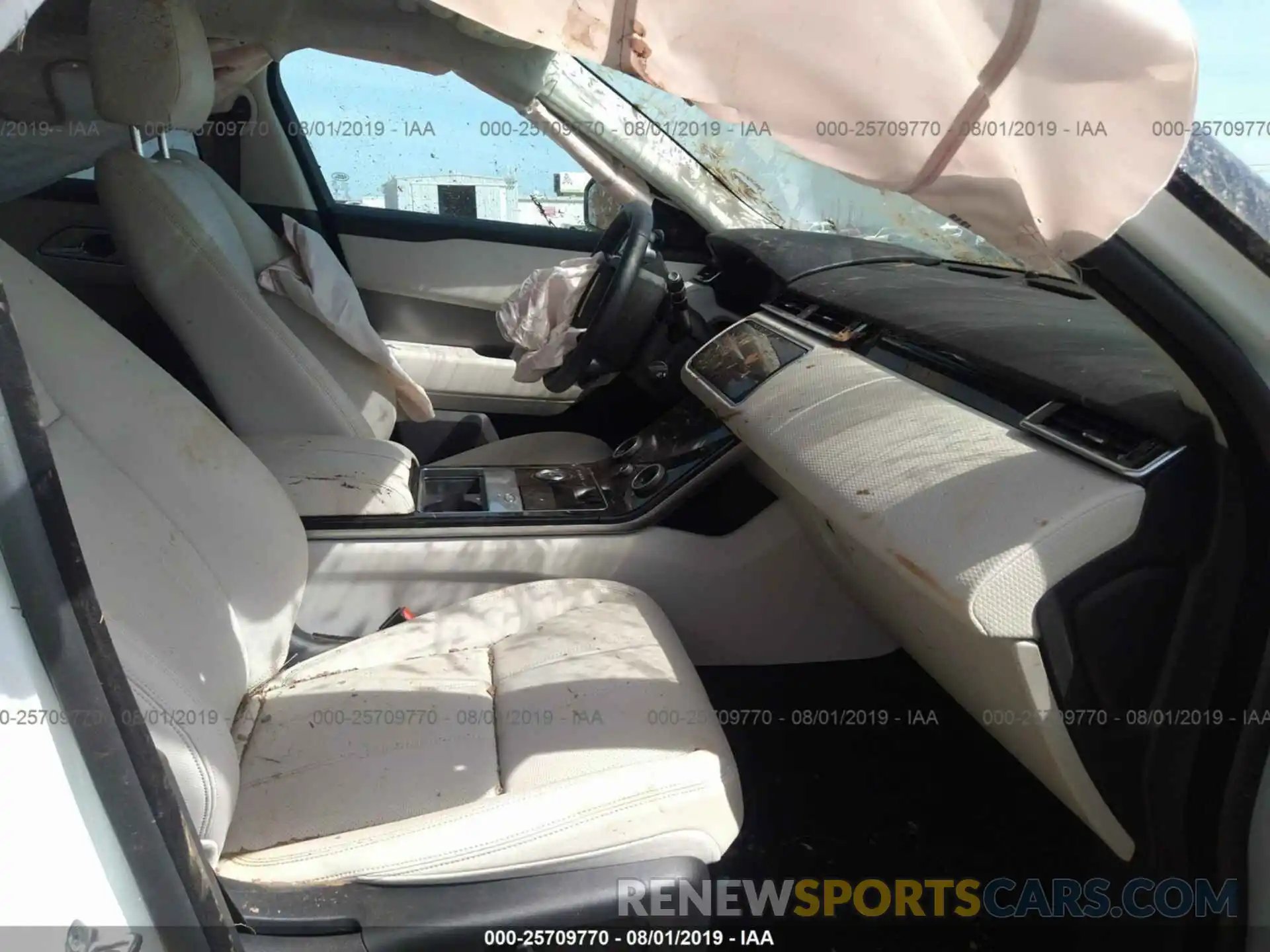 5 Photograph of a damaged car SALYB2EN2KA787763 LAND ROVER RANGE ROVER VELAR 2019