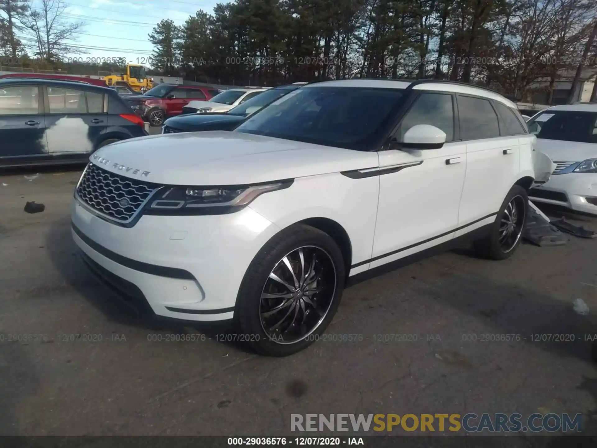 2 Фотография поврежденного автомобиля SALYB2EN9KA782530 LAND ROVER RANGE ROVER VELAR 2019