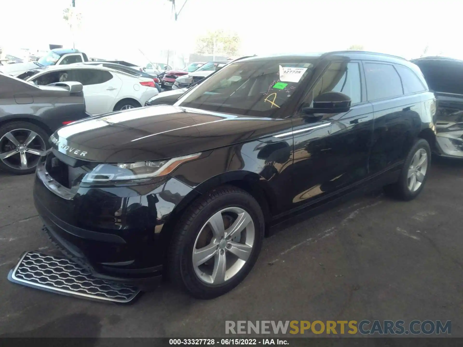 2 Photograph of a damaged car SALYB2ENXKA213802 LAND ROVER RANGE ROVER VELAR 2019