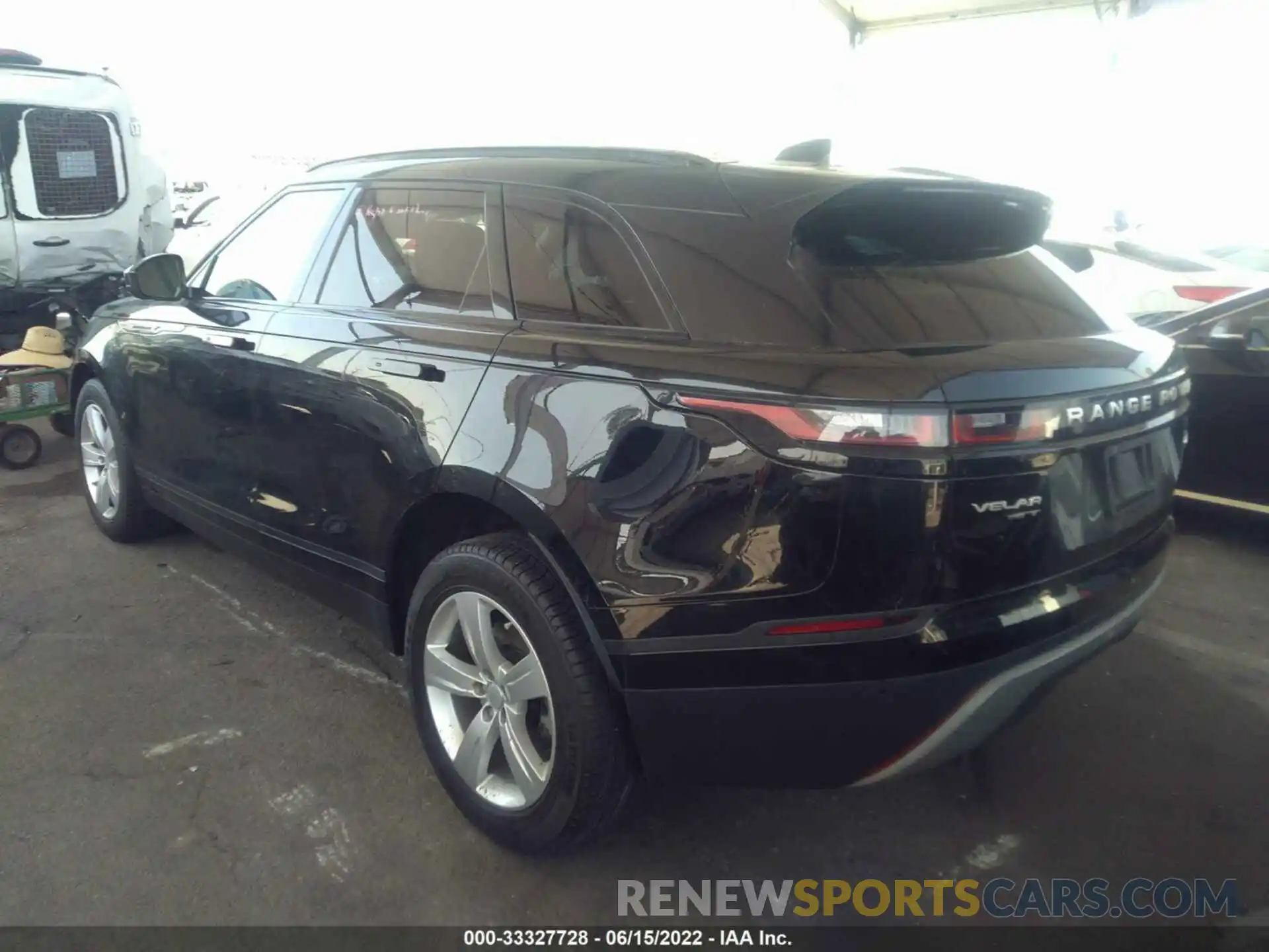 3 Photograph of a damaged car SALYB2ENXKA213802 LAND ROVER RANGE ROVER VELAR 2019