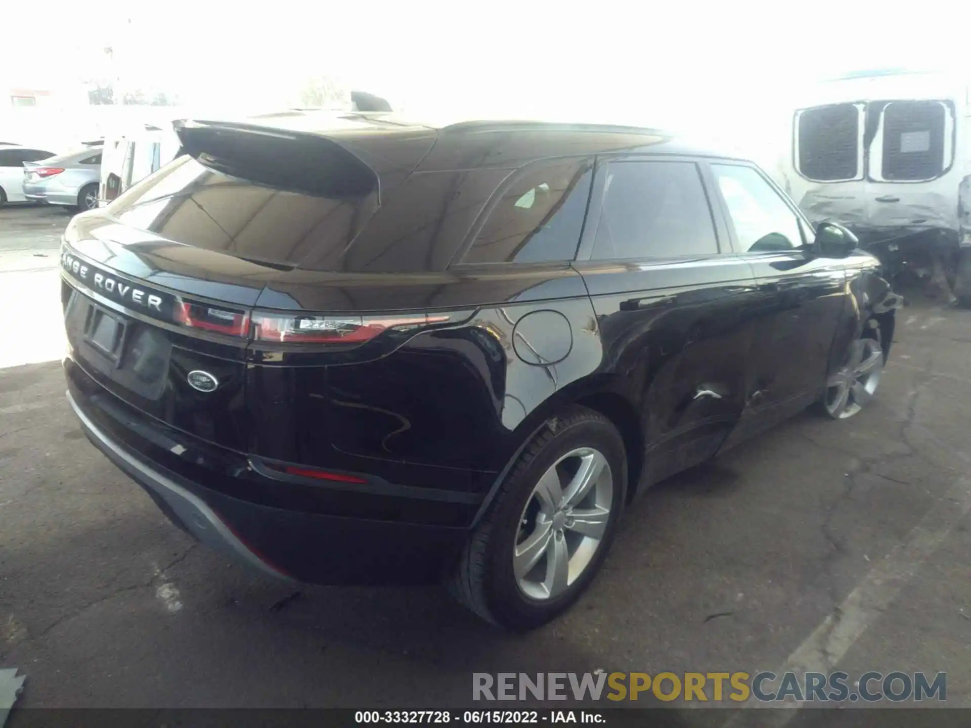 4 Photograph of a damaged car SALYB2ENXKA213802 LAND ROVER RANGE ROVER VELAR 2019