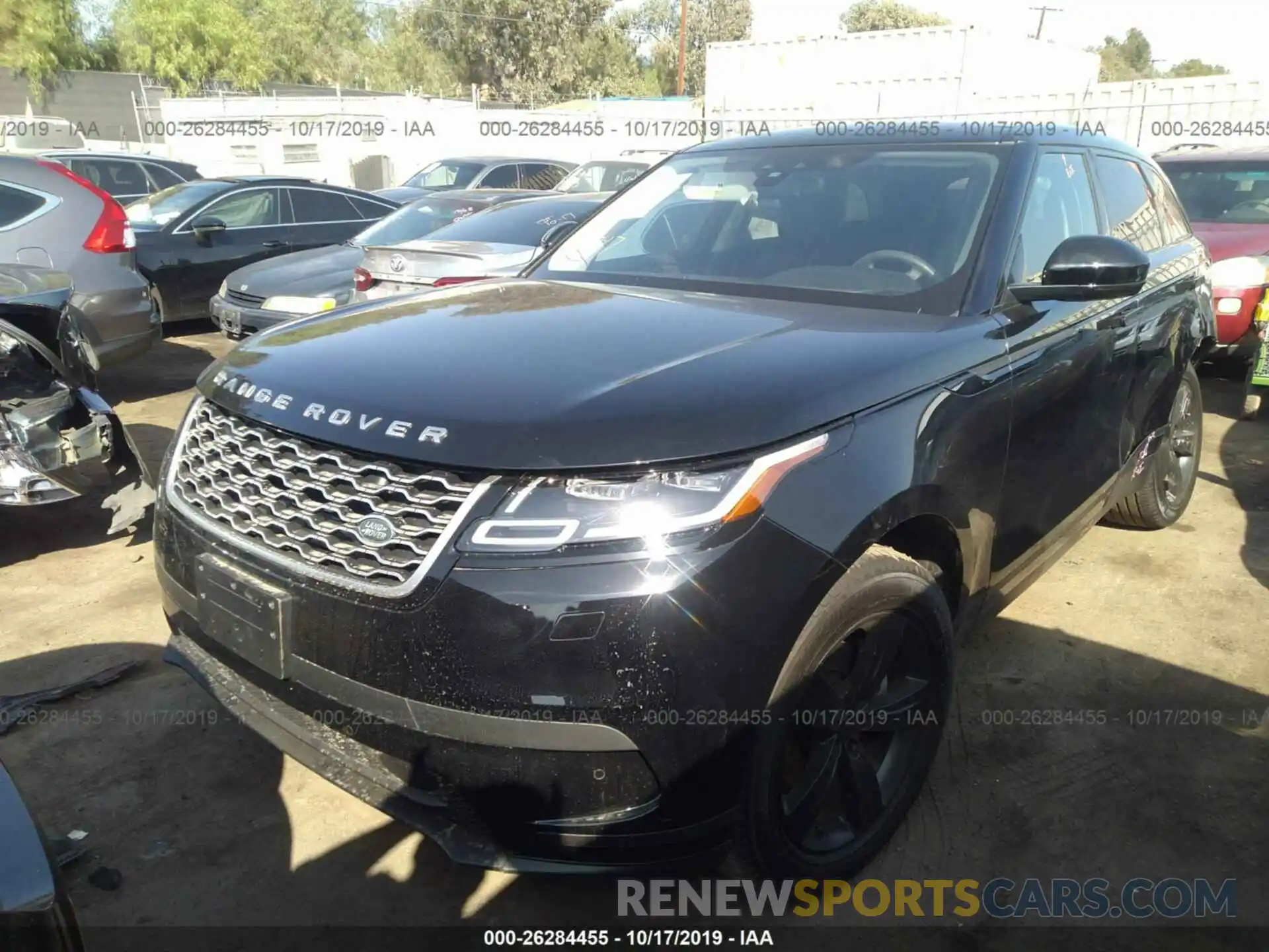 2 Photograph of a damaged car SALYB2ENXKA788837 LAND ROVER RANGE ROVER VELAR 2019