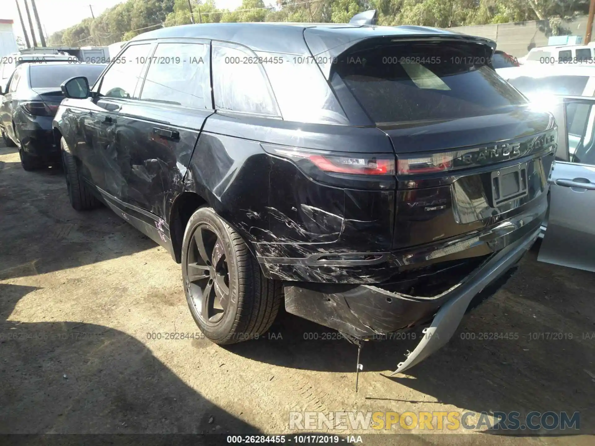 6 Photograph of a damaged car SALYB2ENXKA788837 LAND ROVER RANGE ROVER VELAR 2019