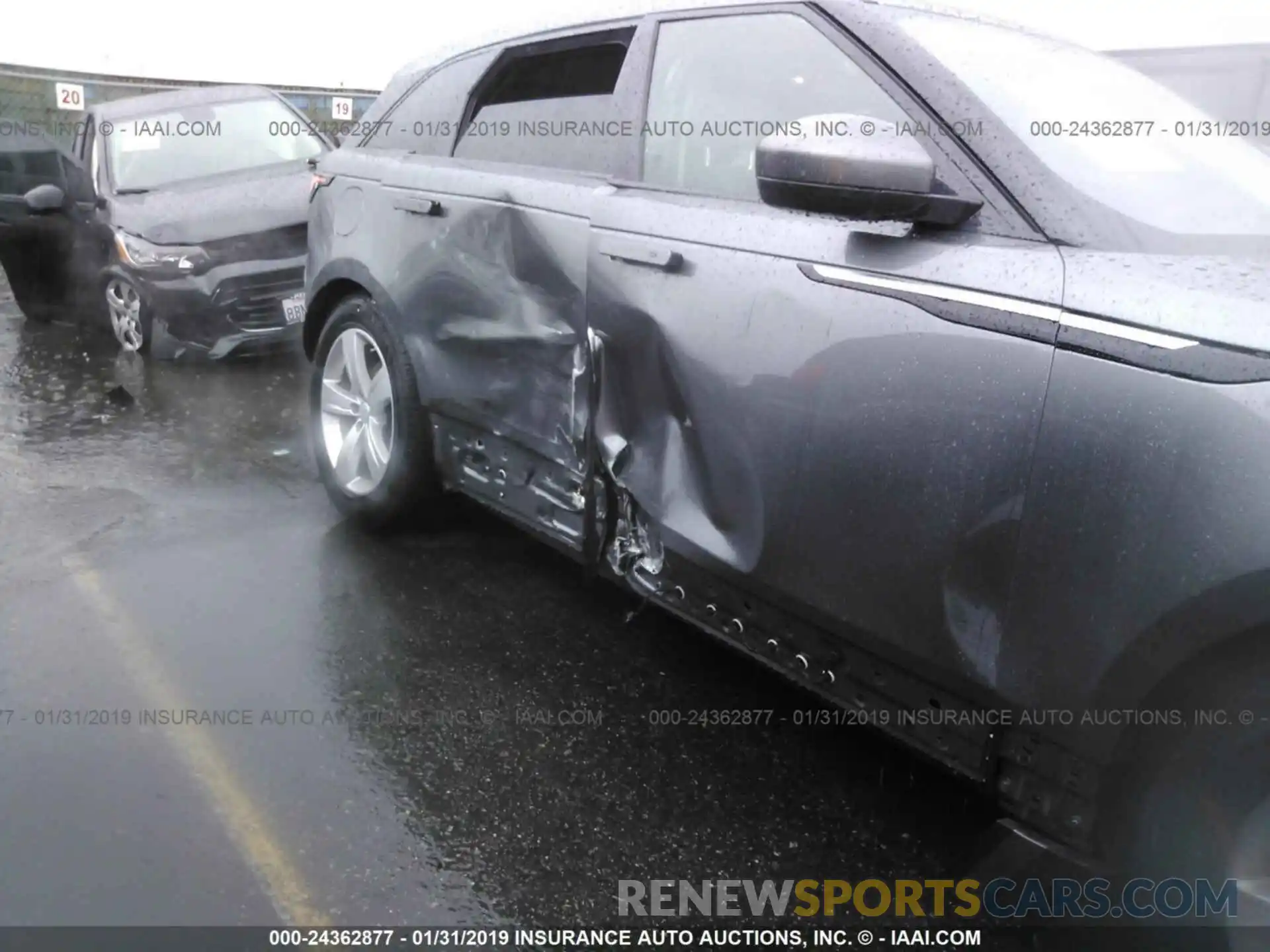 6 Photograph of a damaged car SALYB2EV0KA796560 LAND ROVER RANGE ROVER VELAR 2019