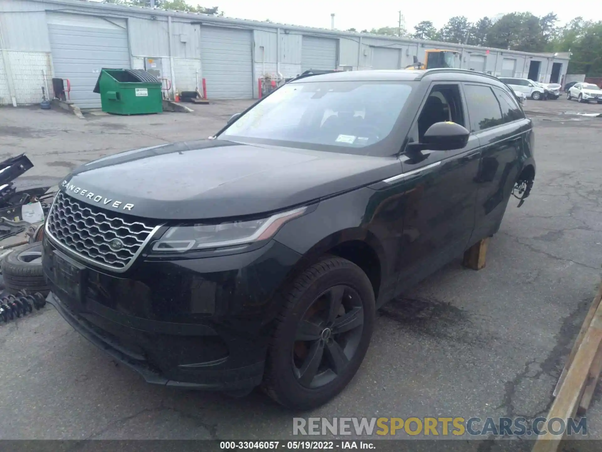 2 Photograph of a damaged car SALYB2EX0KA781820 LAND ROVER RANGE ROVER VELAR 2019