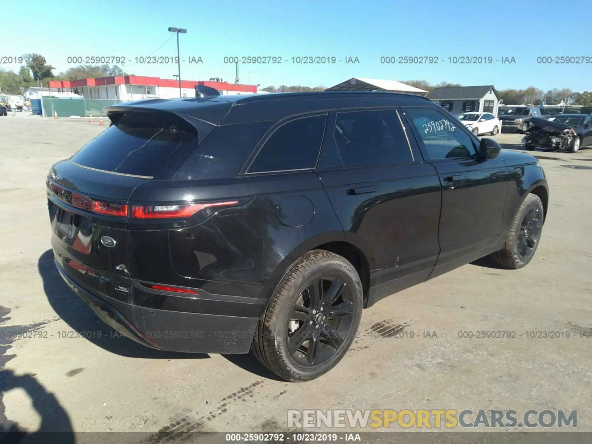 4 Photograph of a damaged car SALYB2EX0KA791473 LAND ROVER RANGE ROVER VELAR 2019