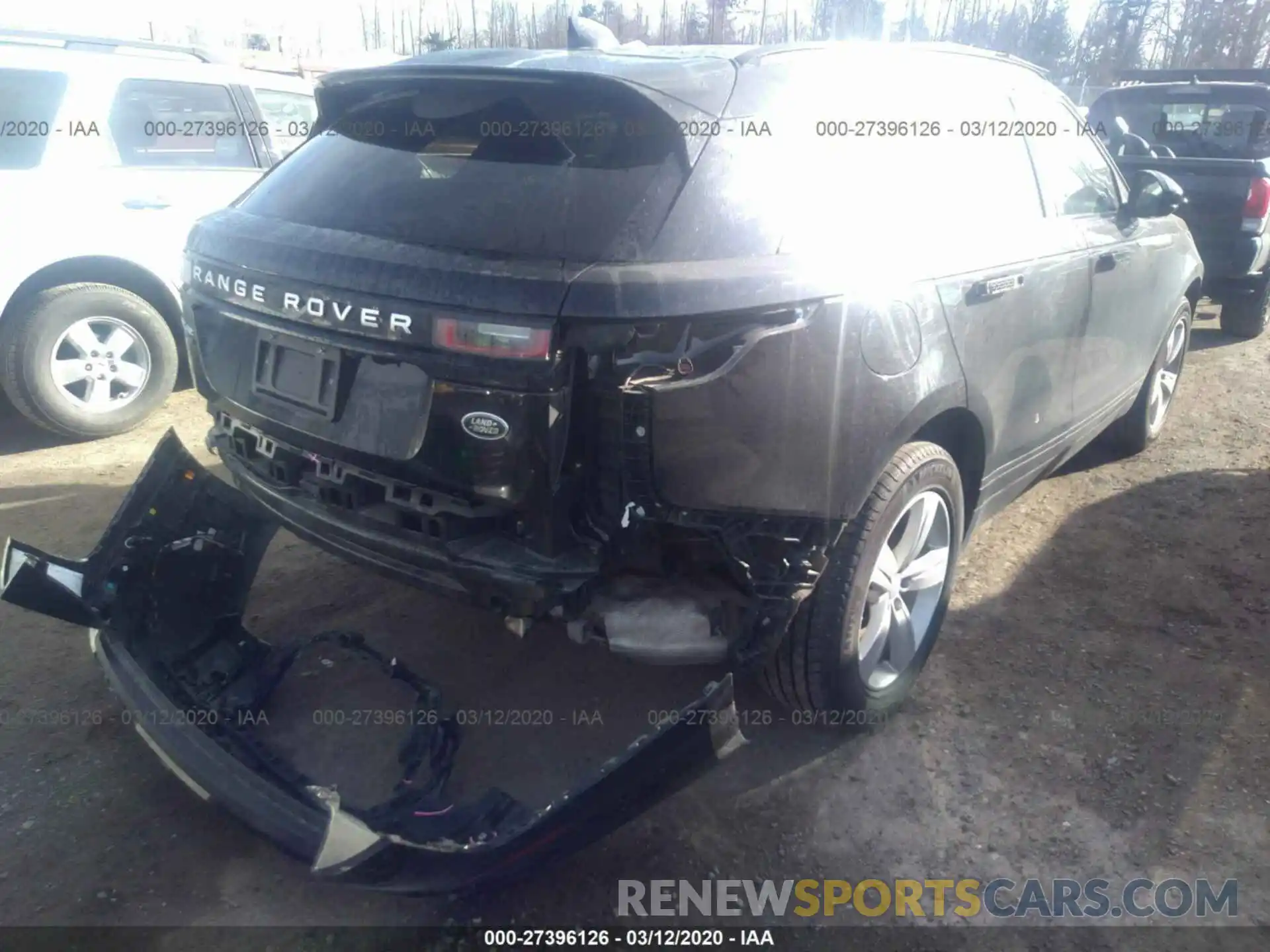 4 Photograph of a damaged car SALYB2EX1KA795757 LAND ROVER RANGE ROVER VELAR 2019