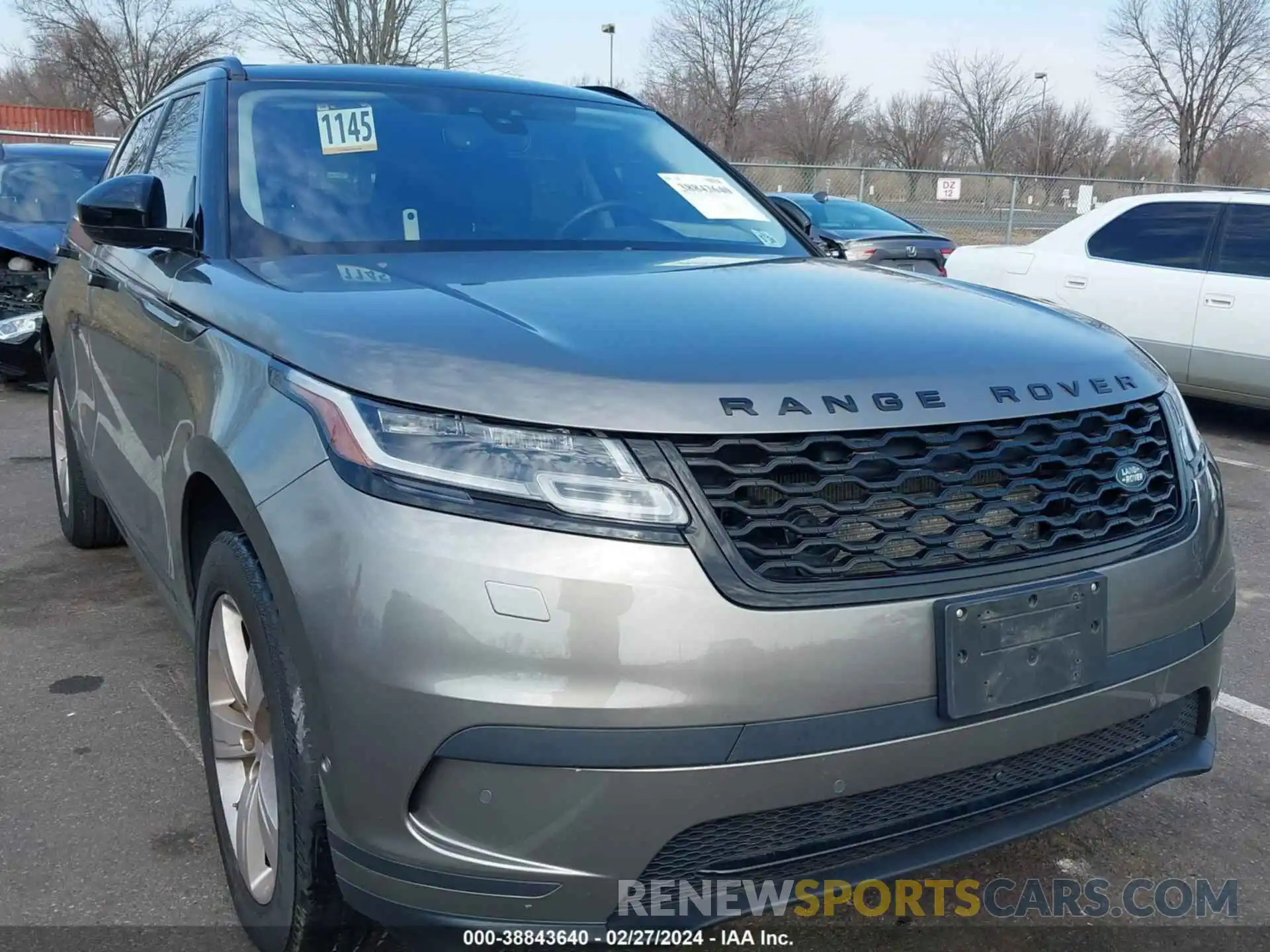 1 Photograph of a damaged car SALYB2EX2KA221068 LAND ROVER RANGE ROVER VELAR 2019