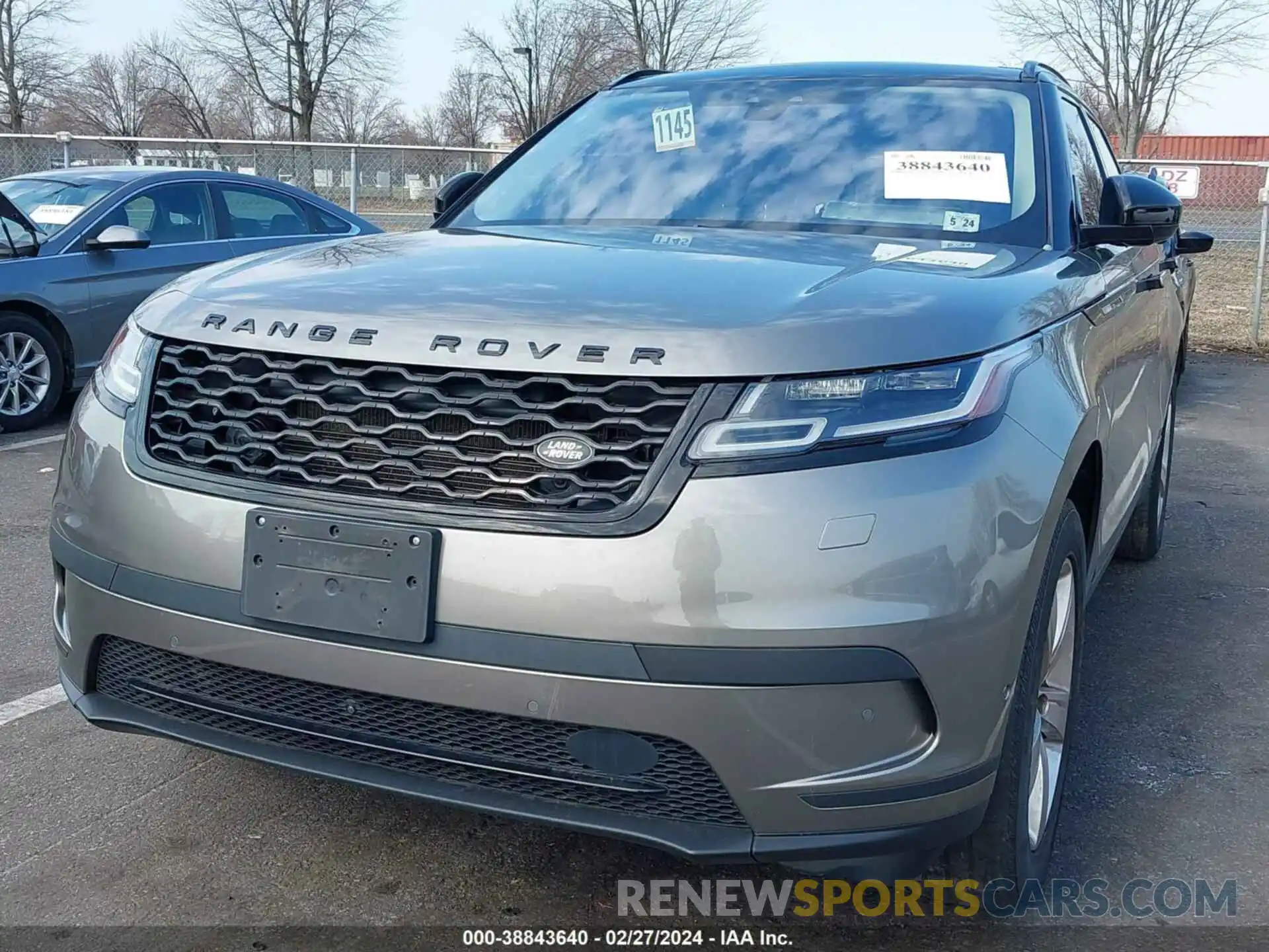 2 Фотография поврежденного автомобиля SALYB2EX2KA221068 LAND ROVER RANGE ROVER VELAR 2019