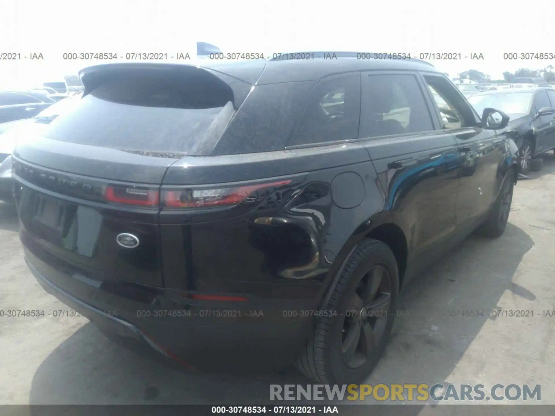 4 Фотография поврежденного автомобиля SALYB2EX2KA233320 LAND ROVER RANGE ROVER VELAR 2019