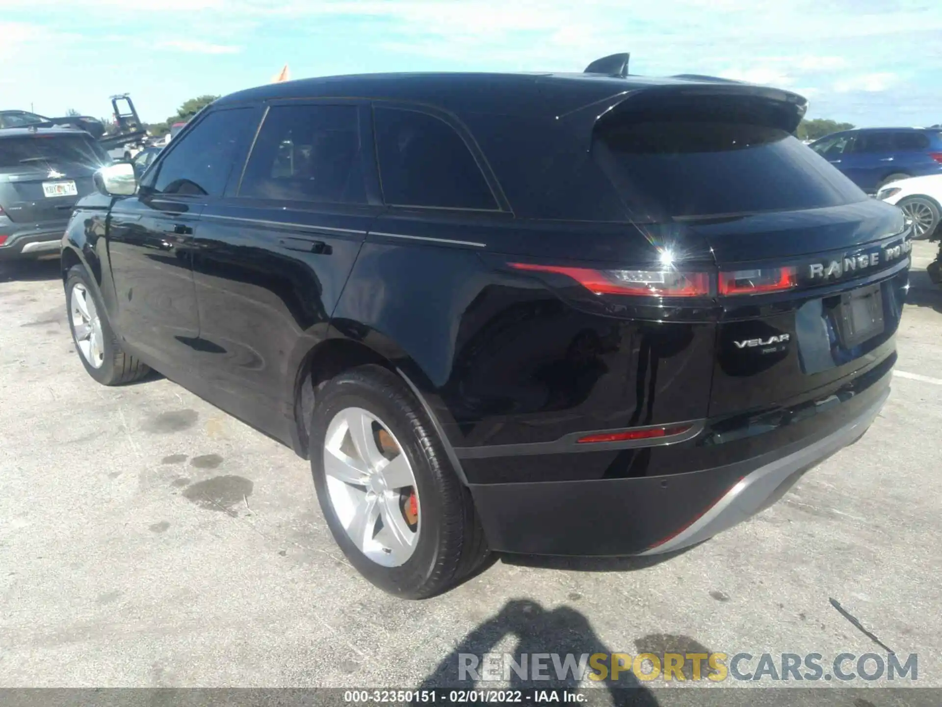 3 Photograph of a damaged car SALYB2EX3KA793248 LAND ROVER RANGE ROVER VELAR 2019