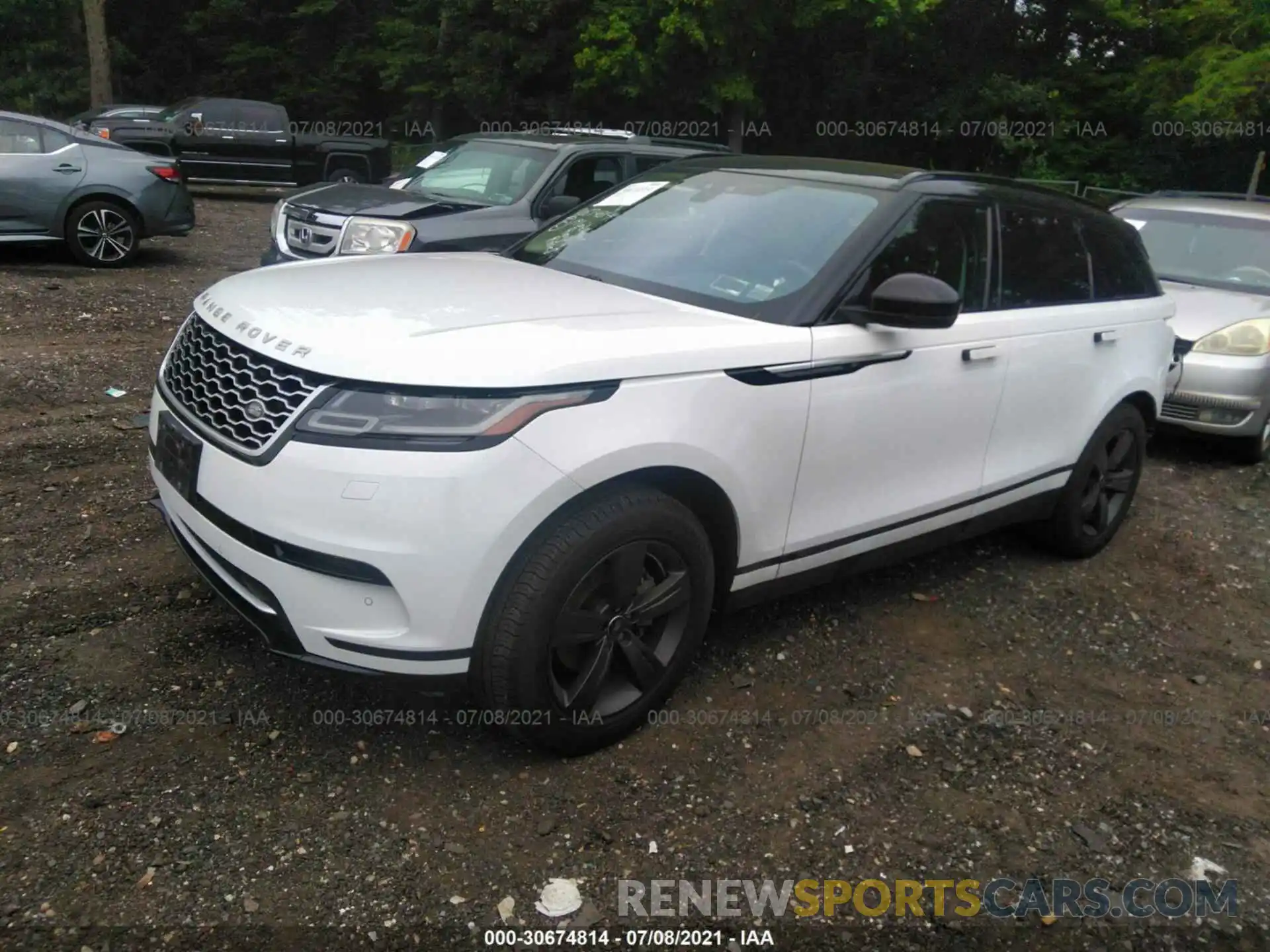 2 Photograph of a damaged car SALYB2EX4KA783943 LAND ROVER RANGE ROVER VELAR 2019