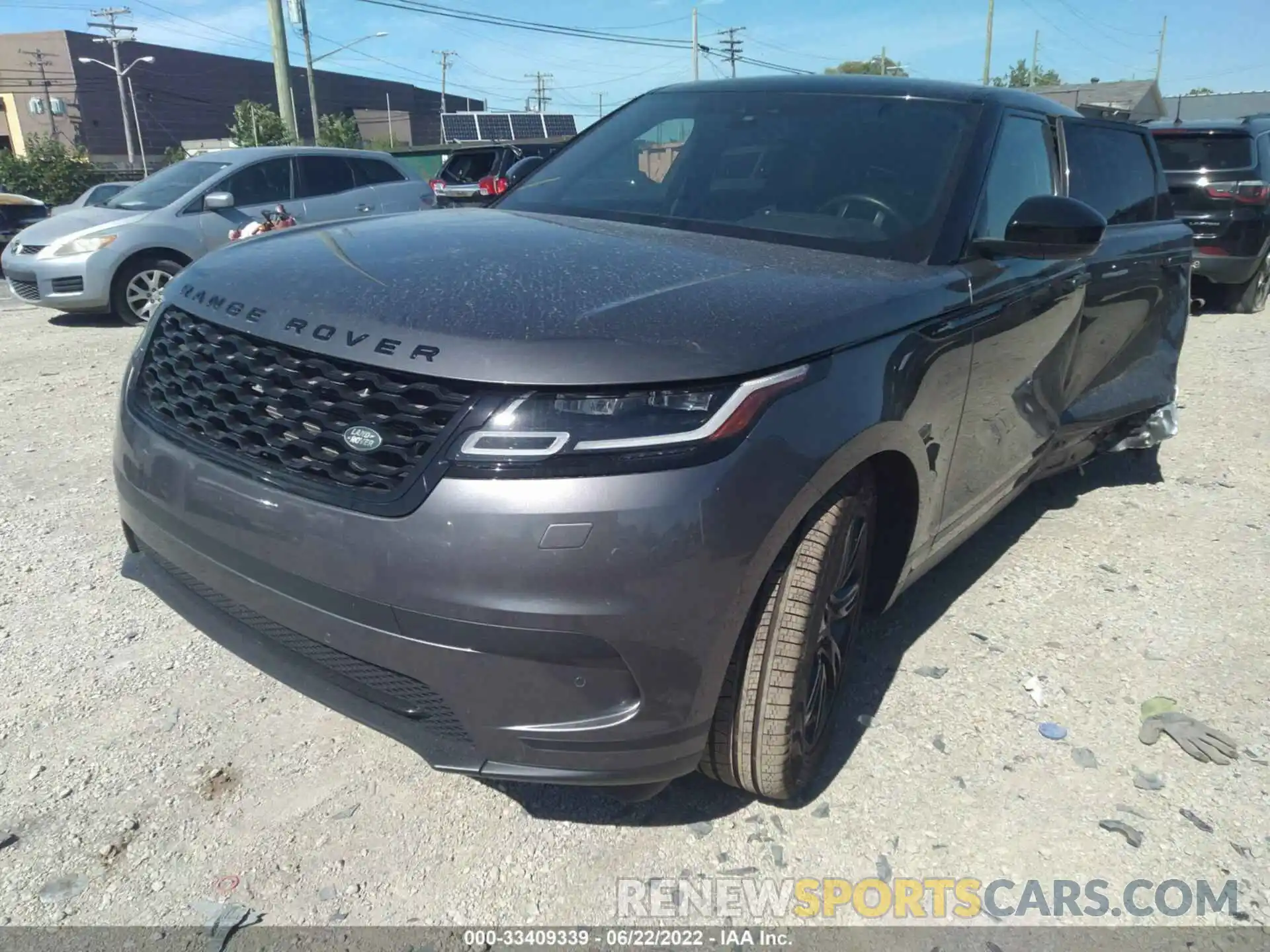 2 Photograph of a damaged car SALYB2EX4KA794828 LAND ROVER RANGE ROVER VELAR 2019