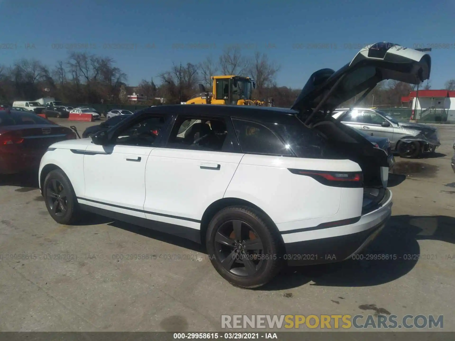 3 Photograph of a damaged car SALYB2EX4KA797745 LAND ROVER RANGE ROVER VELAR 2019