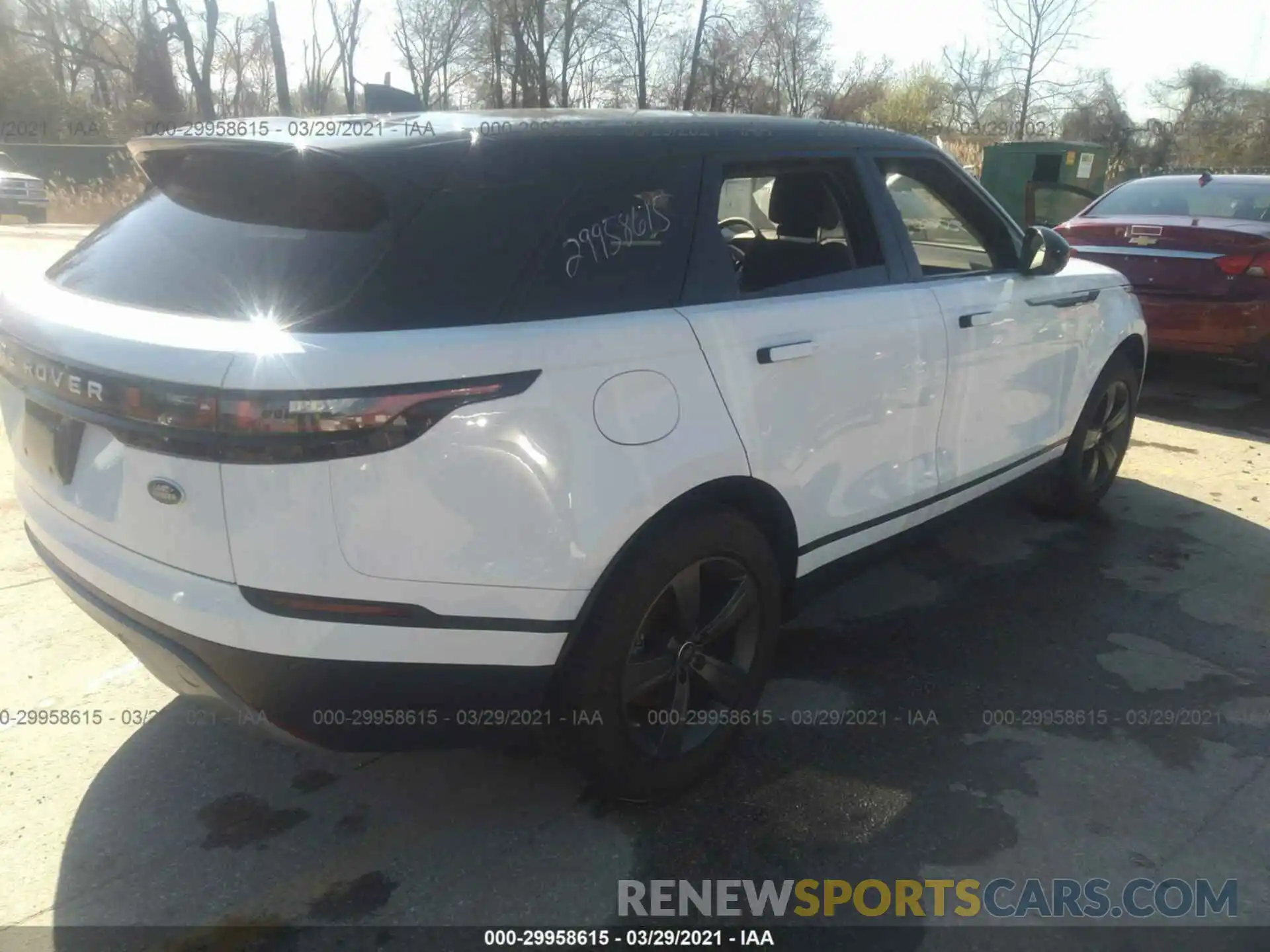 4 Photograph of a damaged car SALYB2EX4KA797745 LAND ROVER RANGE ROVER VELAR 2019