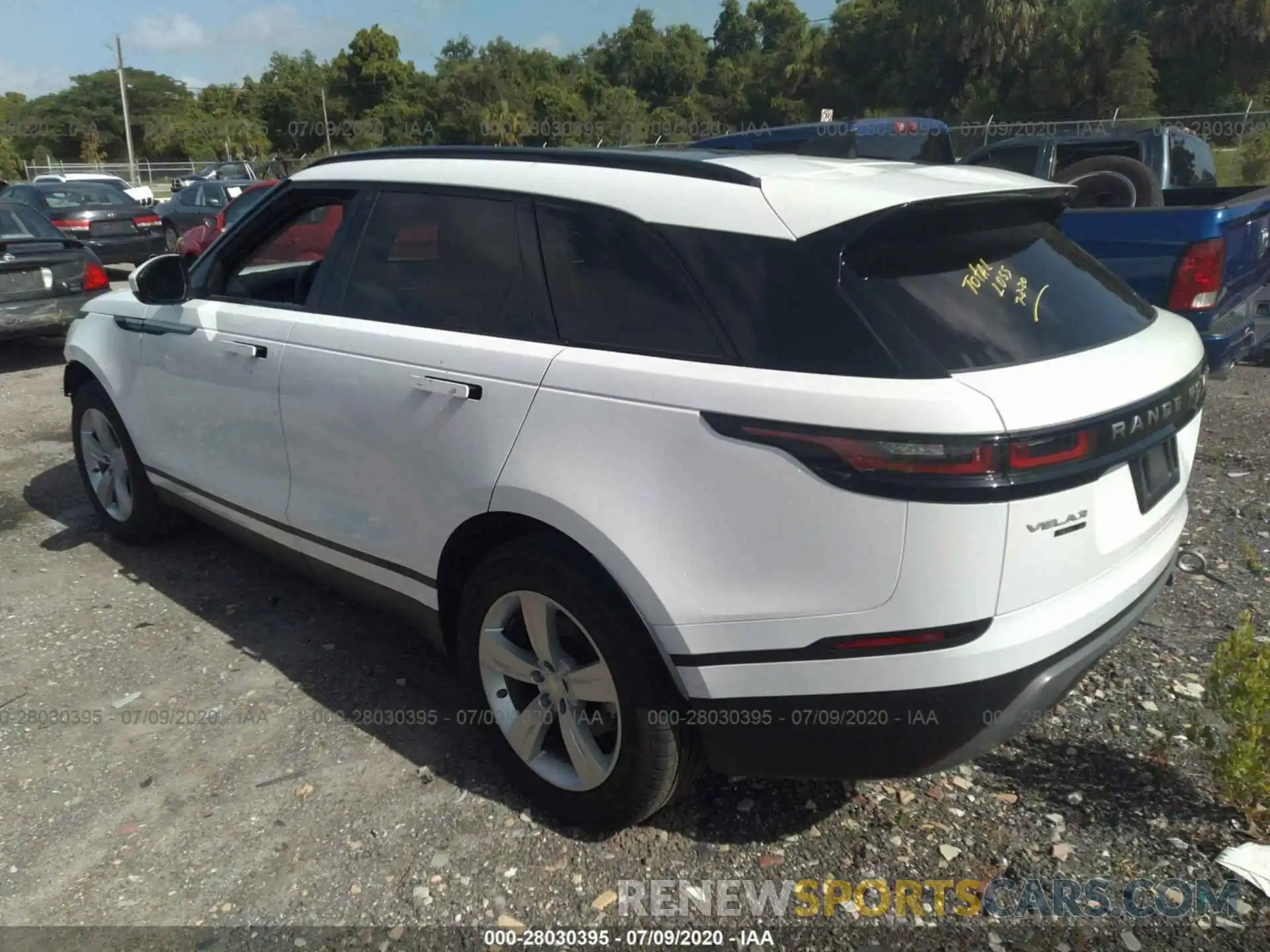 3 Фотография поврежденного автомобиля SALYB2EX5KA780324 LAND ROVER RANGE ROVER VELAR 2019