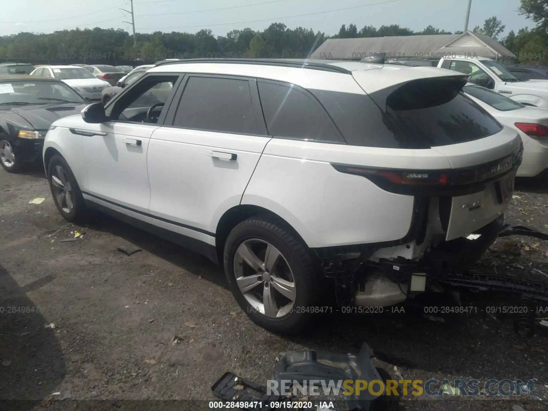 3 Photograph of a damaged car SALYB2EX6KA783636 LAND ROVER RANGE ROVER VELAR 2019