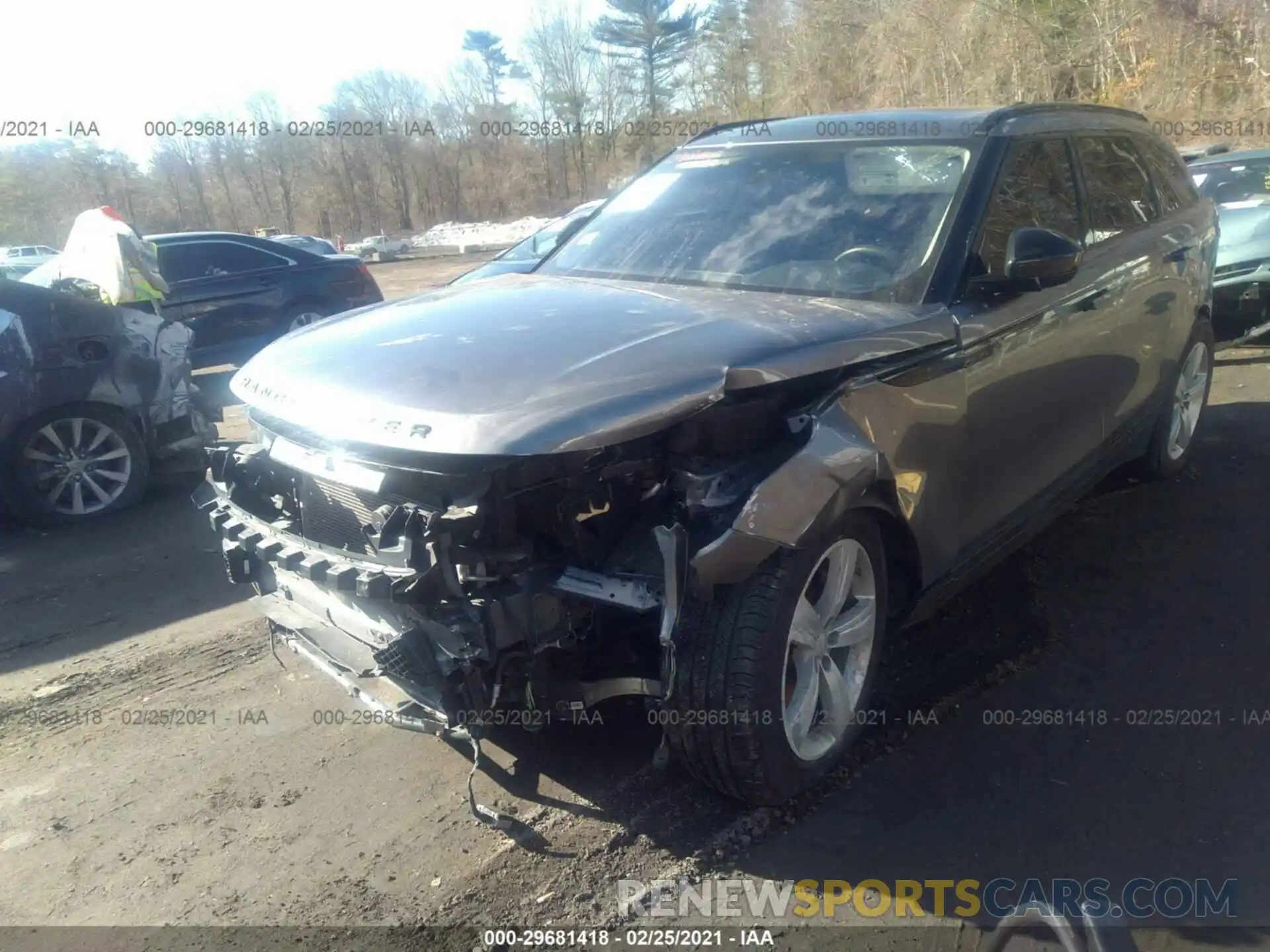 6 Photograph of a damaged car SALYB2EX6KA791705 LAND ROVER RANGE ROVER VELAR 2019