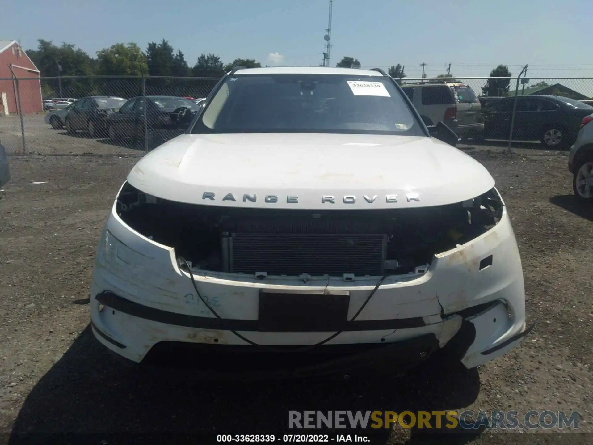 6 Photograph of a damaged car SALYB2EX7KA203617 LAND ROVER RANGE ROVER VELAR 2019