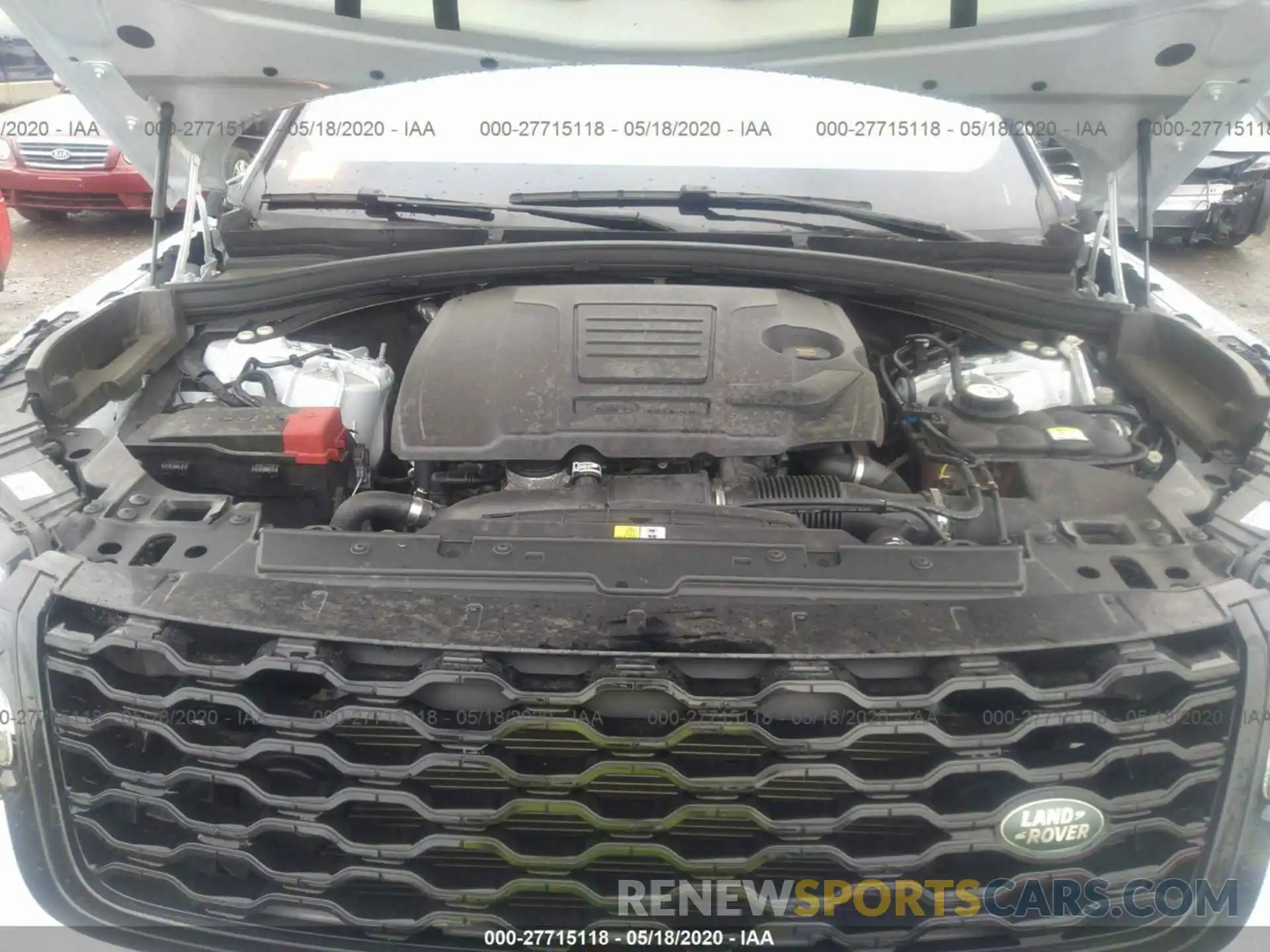 10 Photograph of a damaged car SALYB2EX7KA206906 LAND ROVER RANGE ROVER VELAR 2019