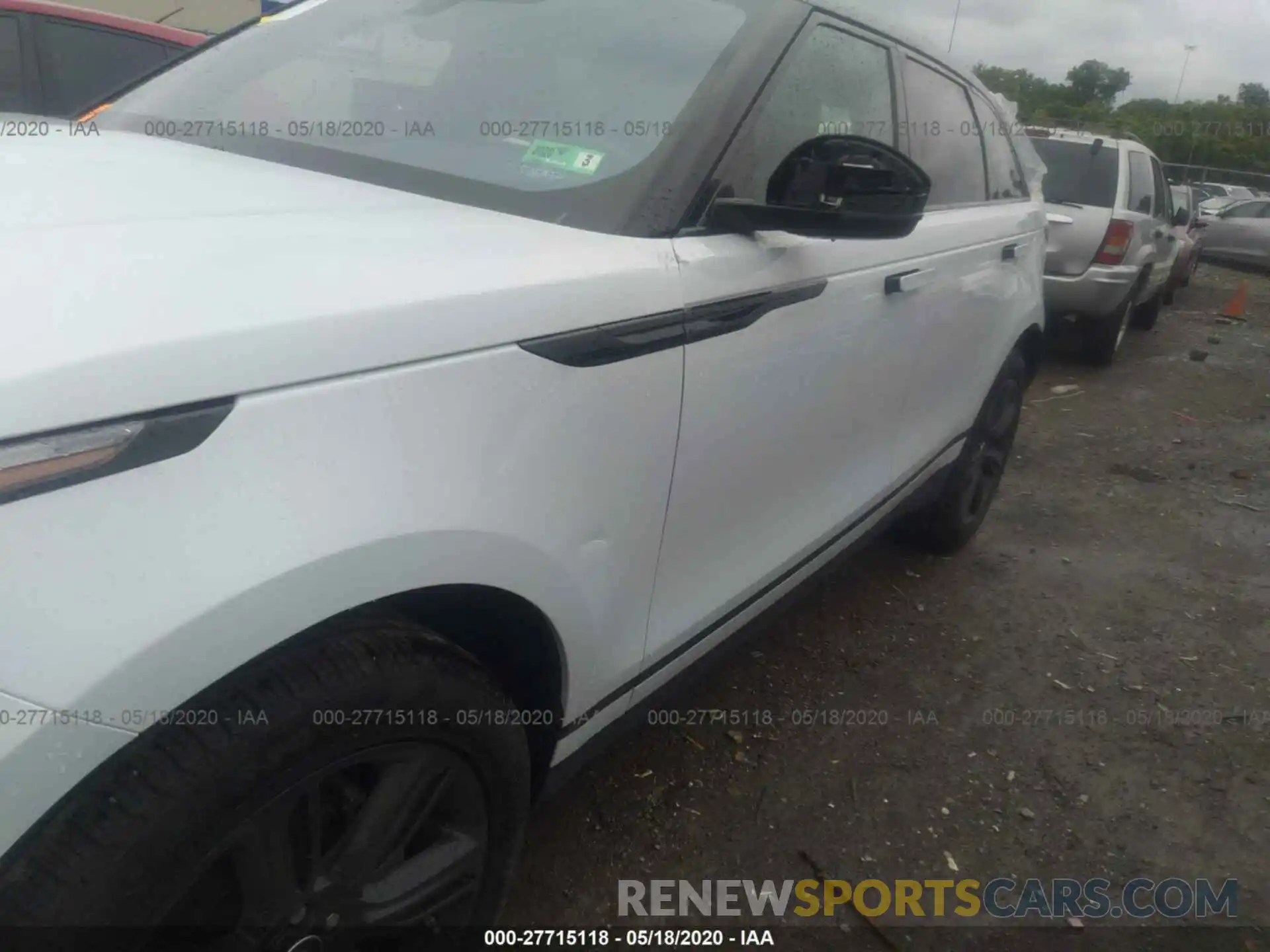 6 Photograph of a damaged car SALYB2EX7KA206906 LAND ROVER RANGE ROVER VELAR 2019