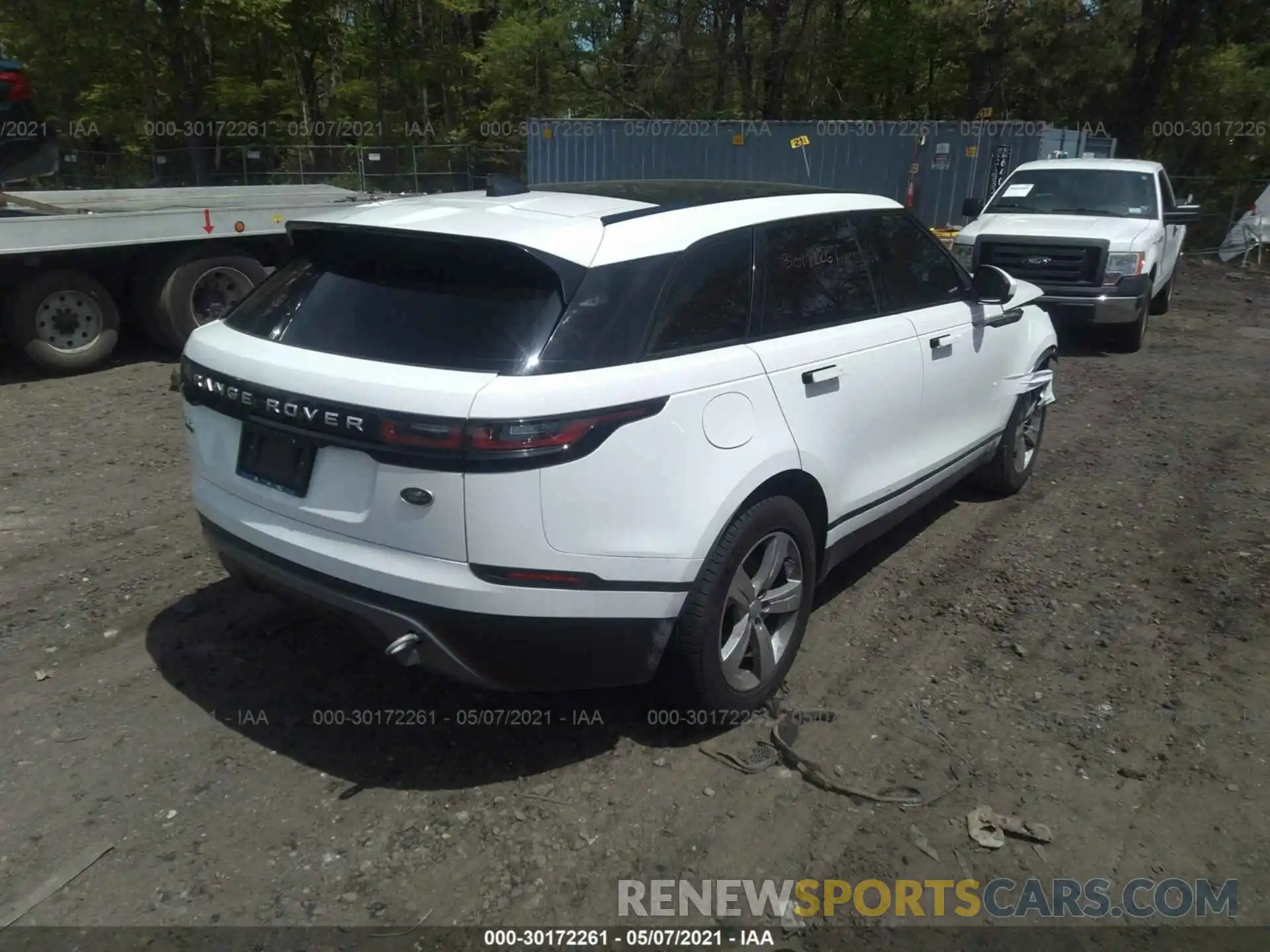 4 Фотография поврежденного автомобиля SALYB2EX7KA214732 LAND ROVER RANGE ROVER VELAR 2019