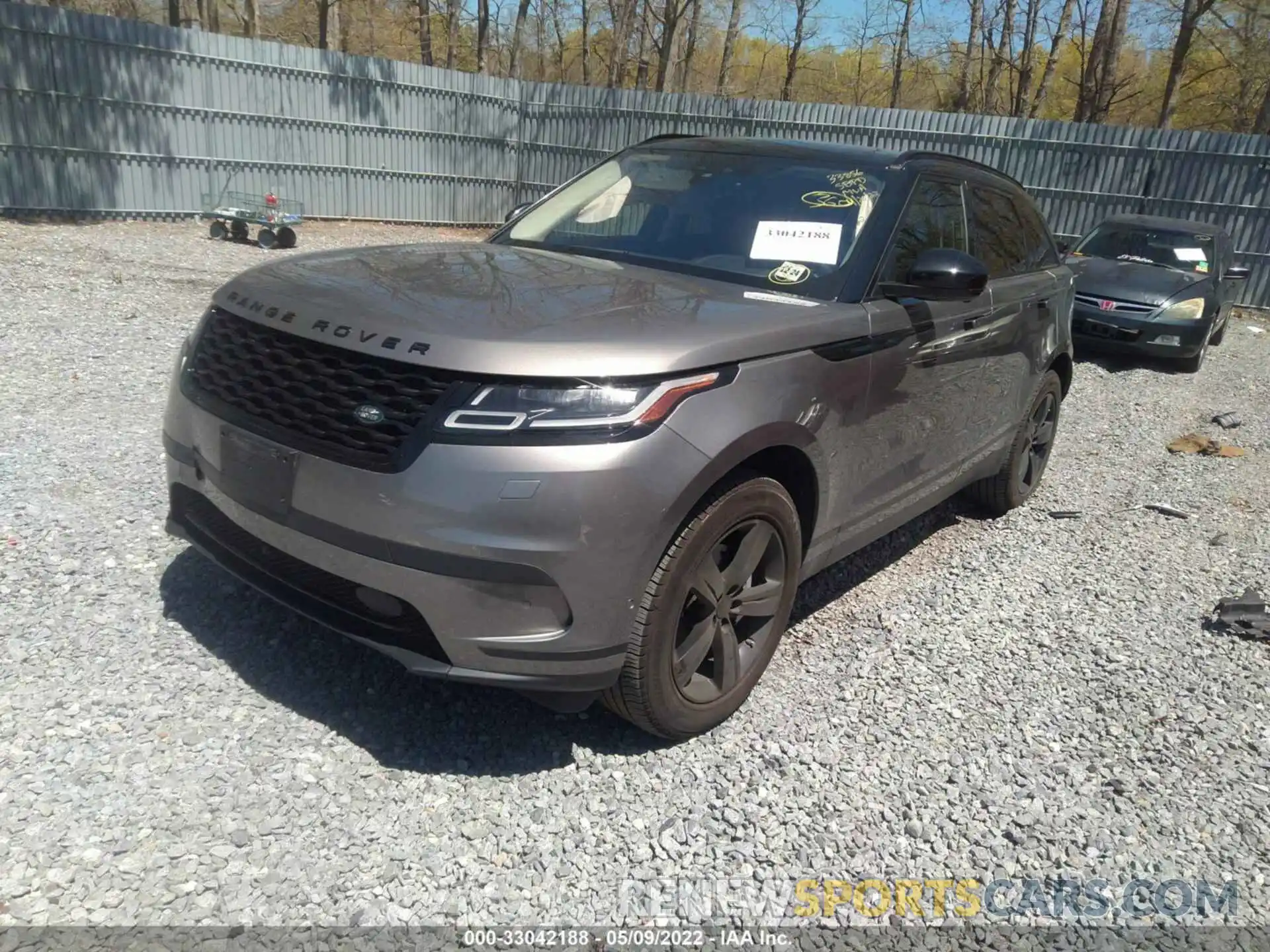 2 Photograph of a damaged car SALYB2EX7KA221972 LAND ROVER RANGE ROVER VELAR 2019