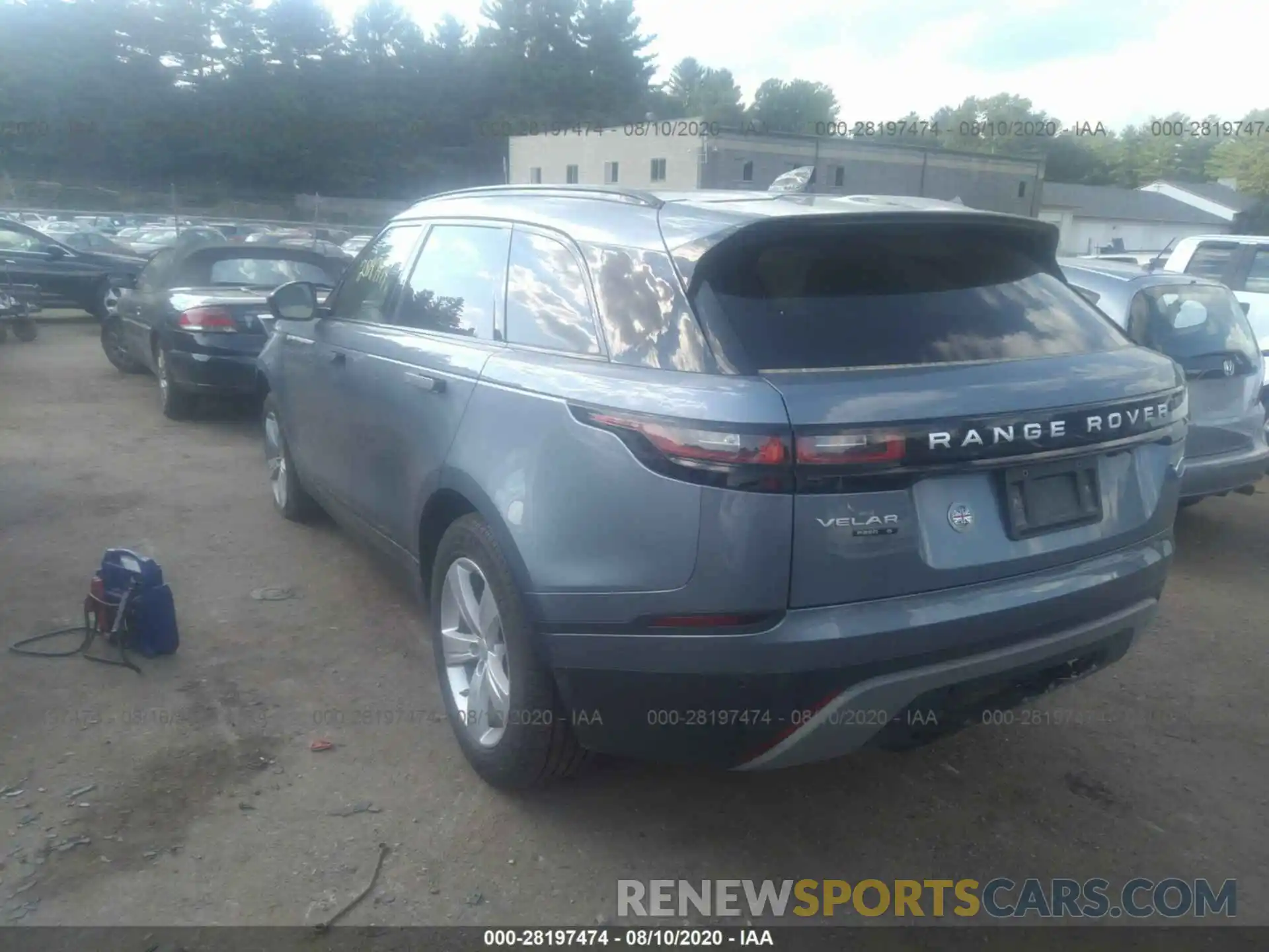 3 Photograph of a damaged car SALYB2EX8KA214657 LAND ROVER RANGE ROVER VELAR 2019