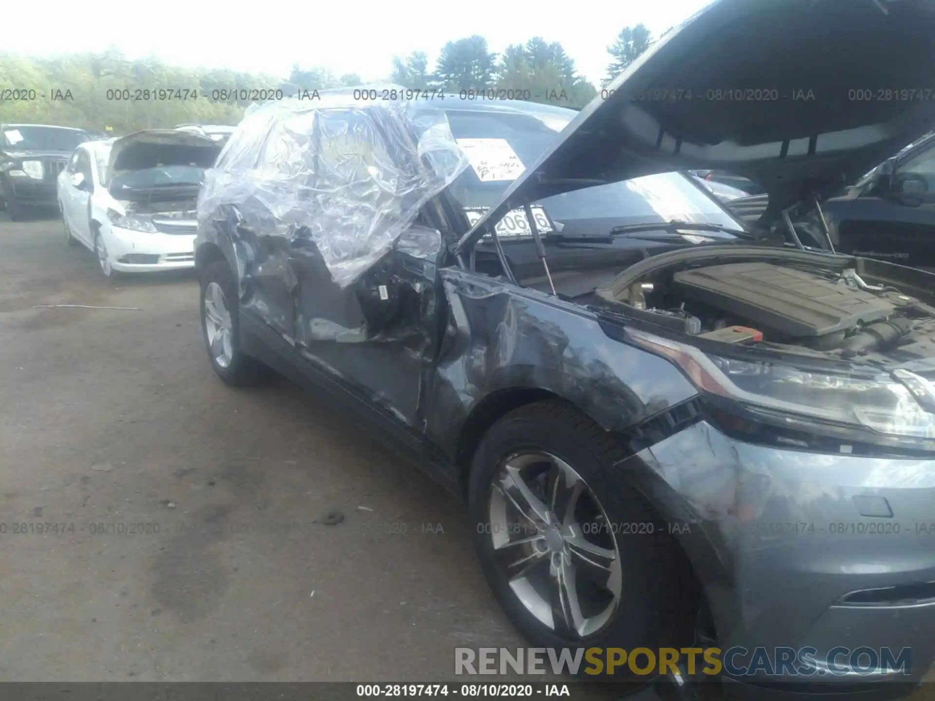 6 Photograph of a damaged car SALYB2EX8KA214657 LAND ROVER RANGE ROVER VELAR 2019