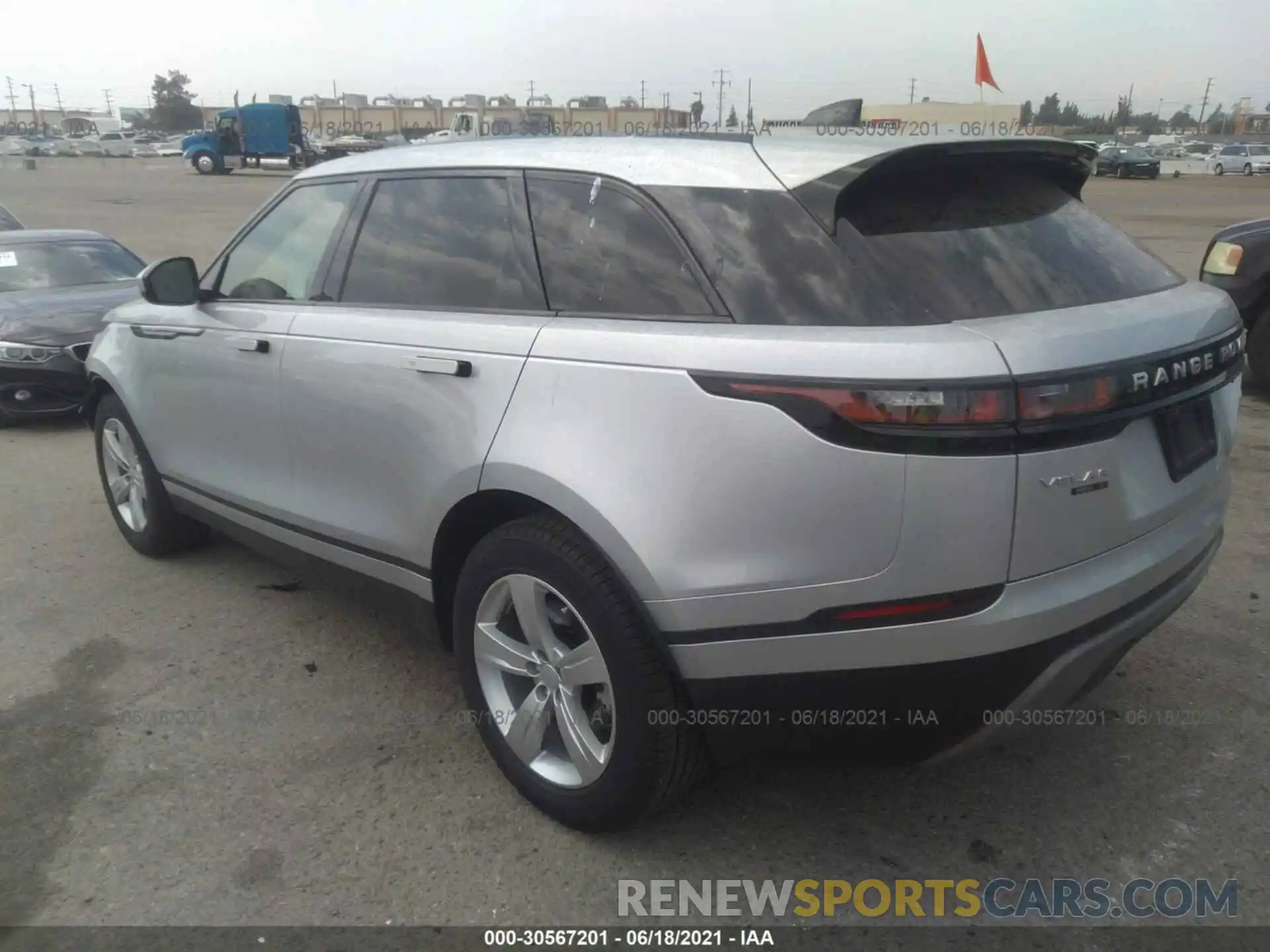 3 Photograph of a damaged car SALYB2EX8KA236089 LAND ROVER RANGE ROVER VELAR 2019