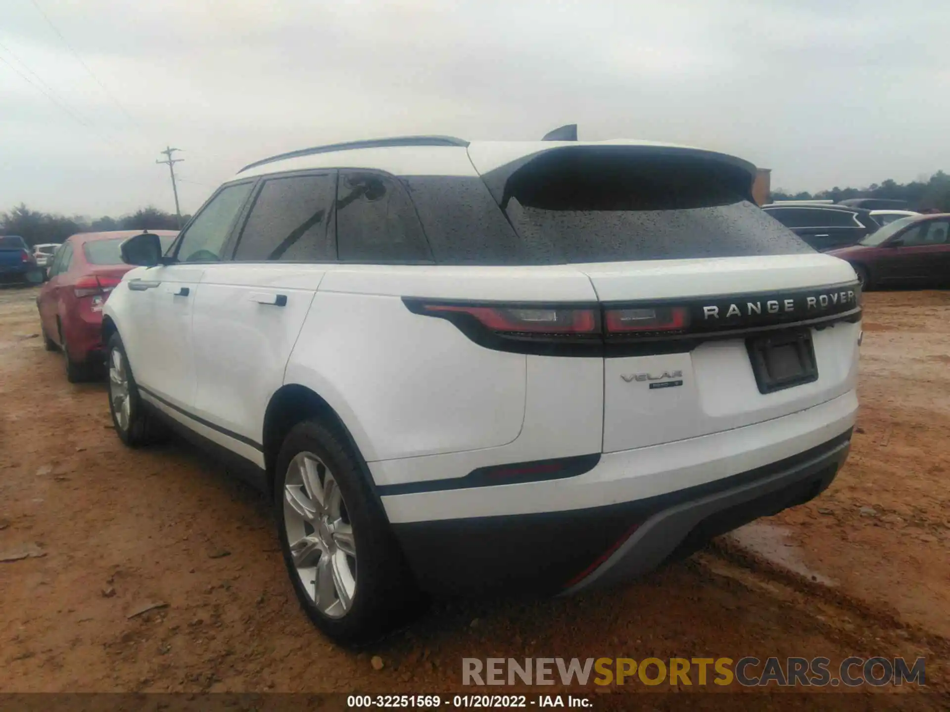 3 Photograph of a damaged car SALYB2EX8KA781225 LAND ROVER RANGE ROVER VELAR 2019