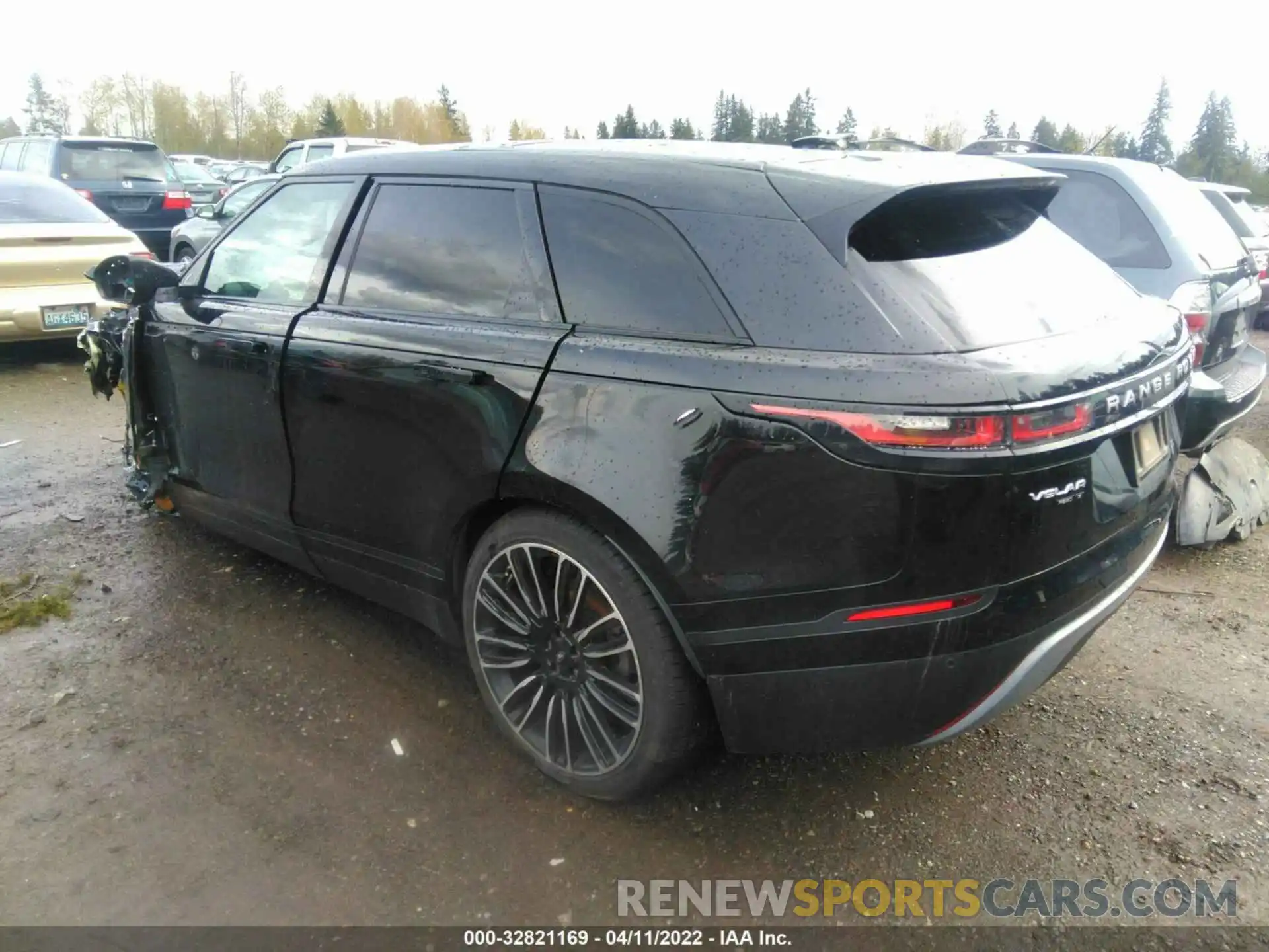 3 Photograph of a damaged car SALYB2EX9KA200024 LAND ROVER RANGE ROVER VELAR 2019