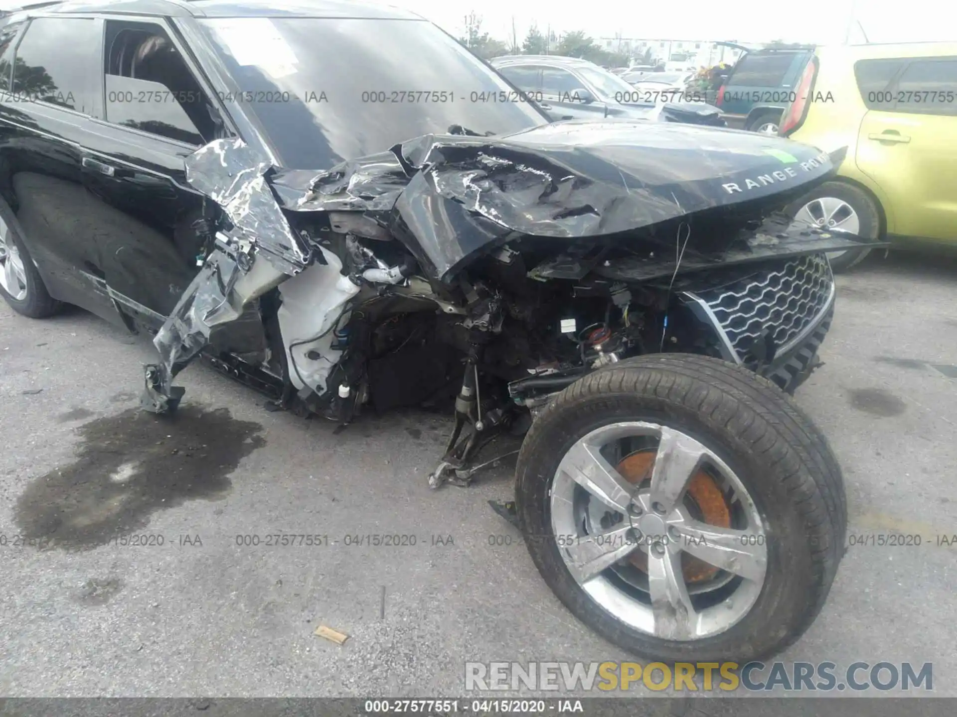 6 Photograph of a damaged car SALYB2EX9KA202307 LAND ROVER RANGE ROVER VELAR 2019