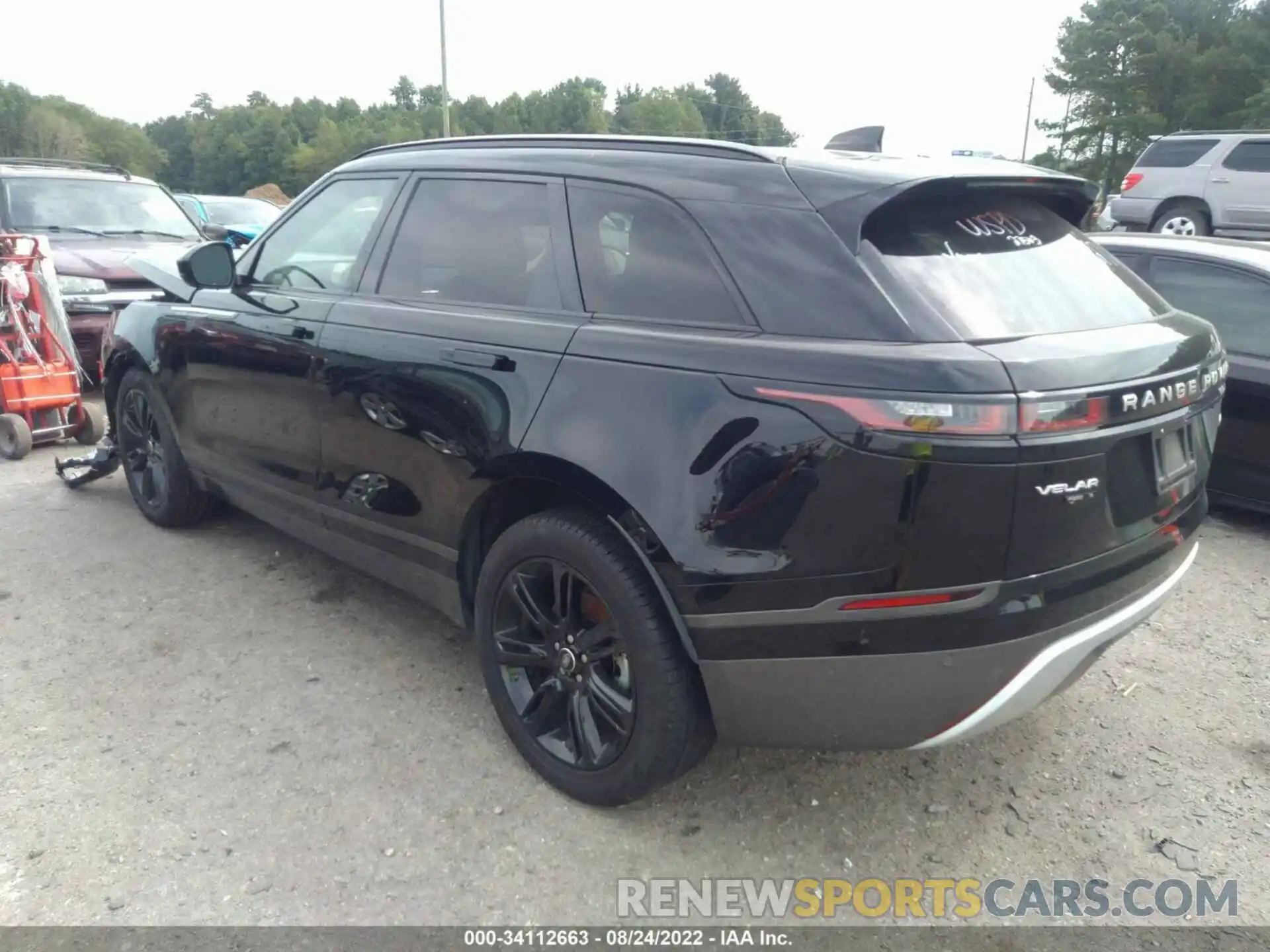 3 Photograph of a damaged car SALYB2EX9KA218734 LAND ROVER RANGE ROVER VELAR 2019