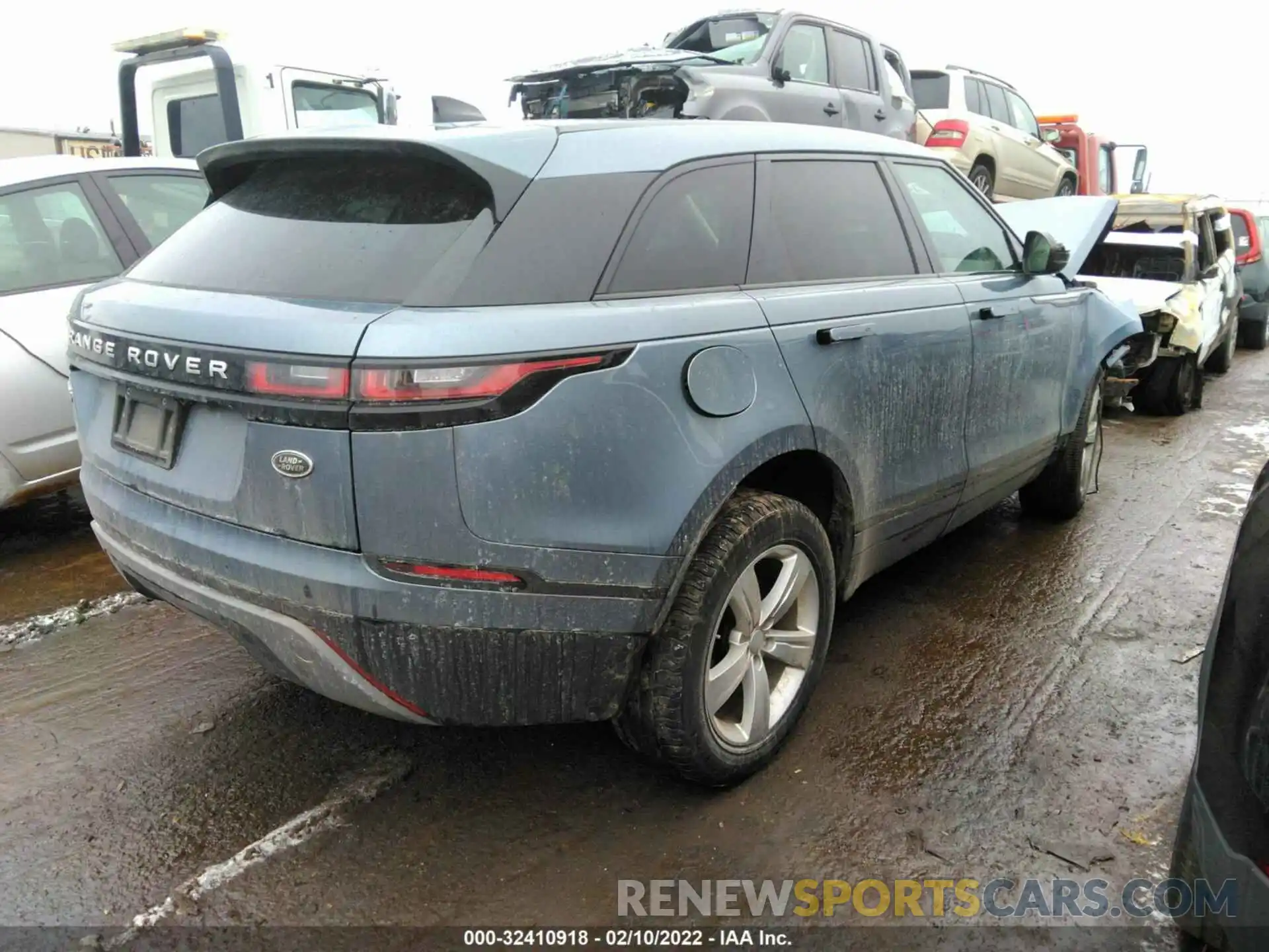 4 Фотография поврежденного автомобиля SALYB2EXXKA205331 LAND ROVER RANGE ROVER VELAR 2019