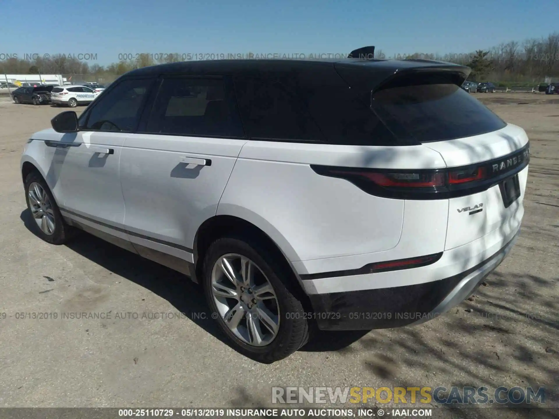 3 Фотография поврежденного автомобиля SALYB2EXXKA785406 LAND ROVER RANGE ROVER VELAR 2019