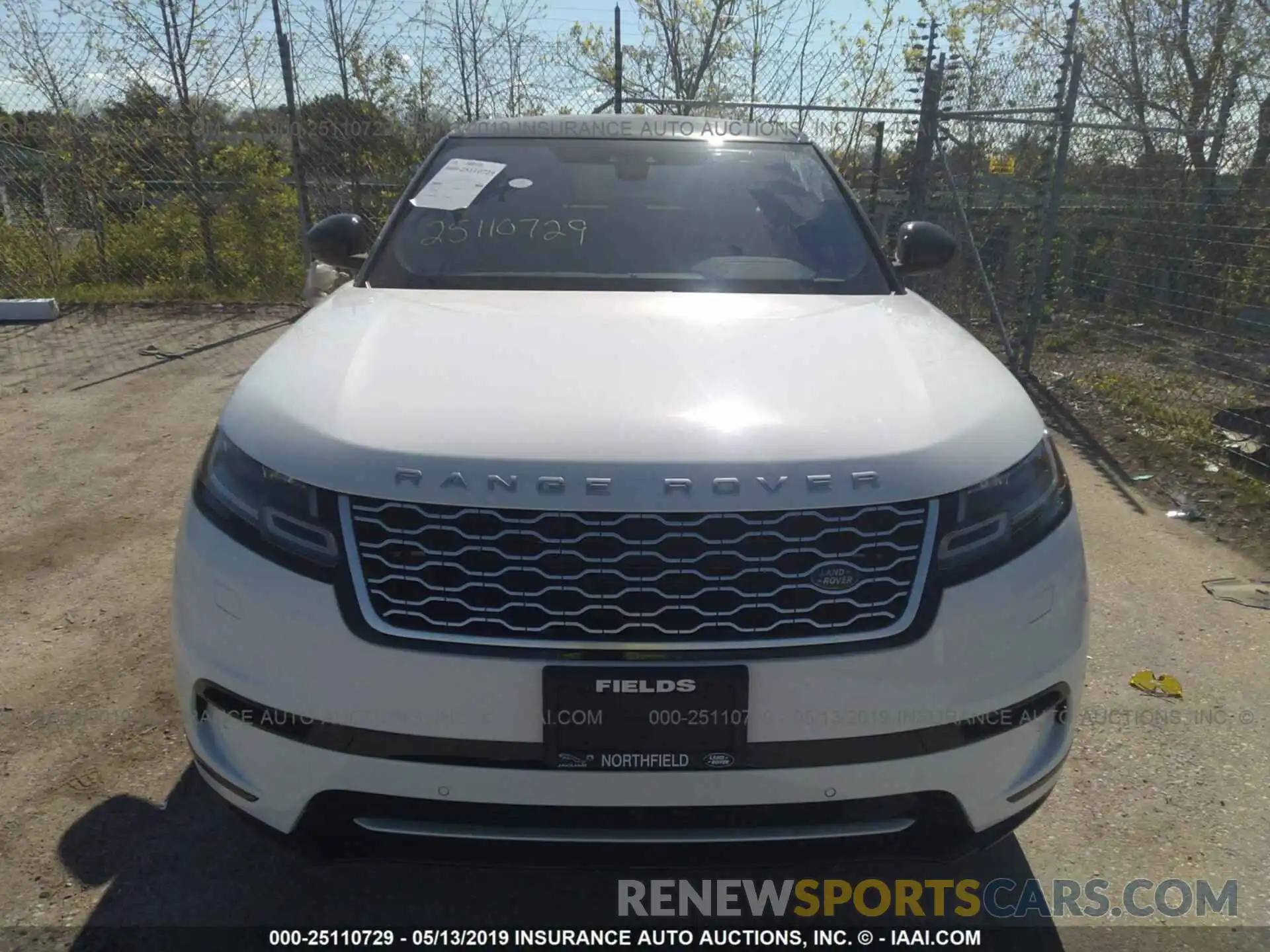 6 Photograph of a damaged car SALYB2EXXKA785406 LAND ROVER RANGE ROVER VELAR 2019