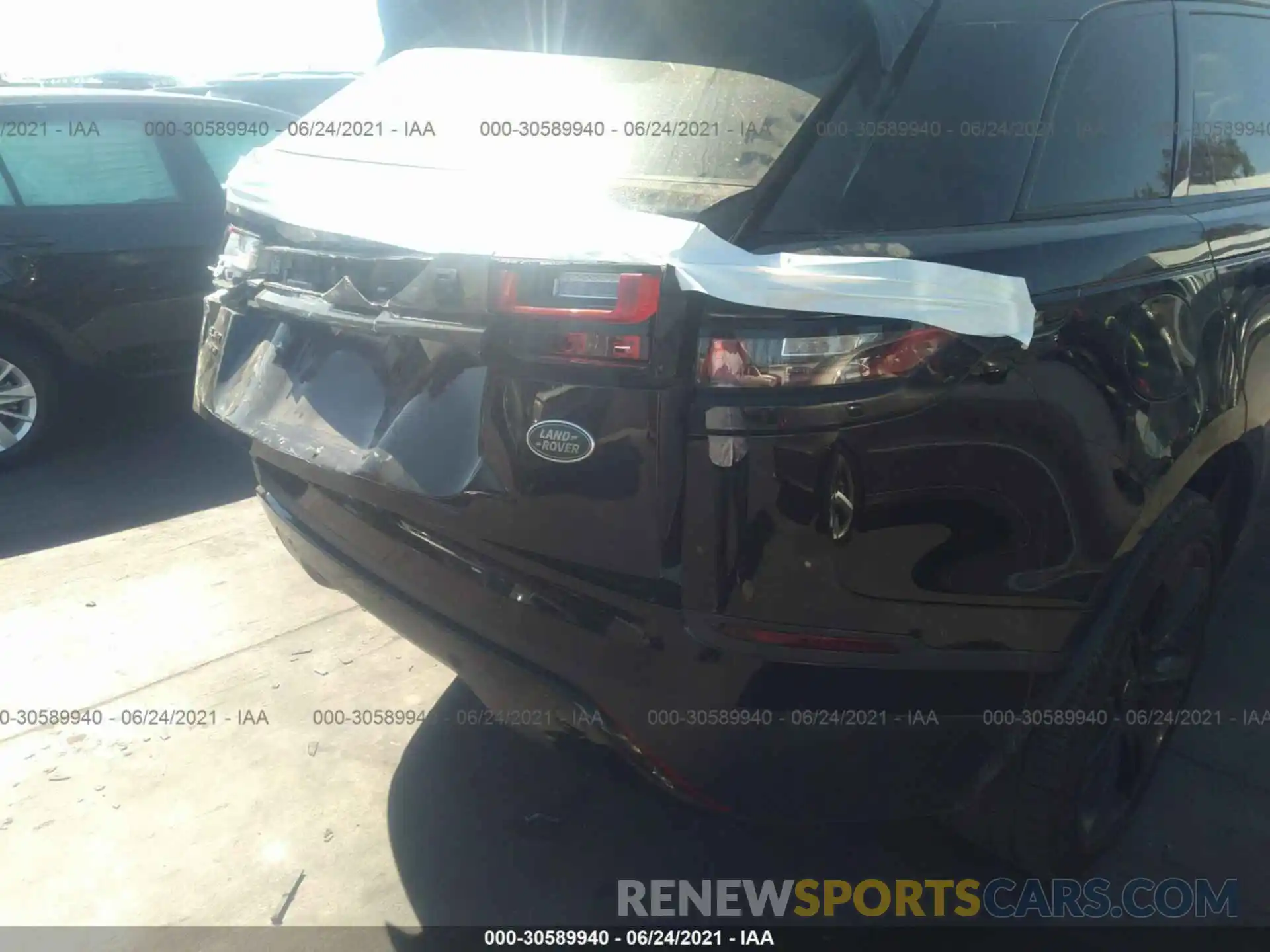 12 Photograph of a damaged car SALYB2EXXKA796566 LAND ROVER RANGE ROVER VELAR 2019