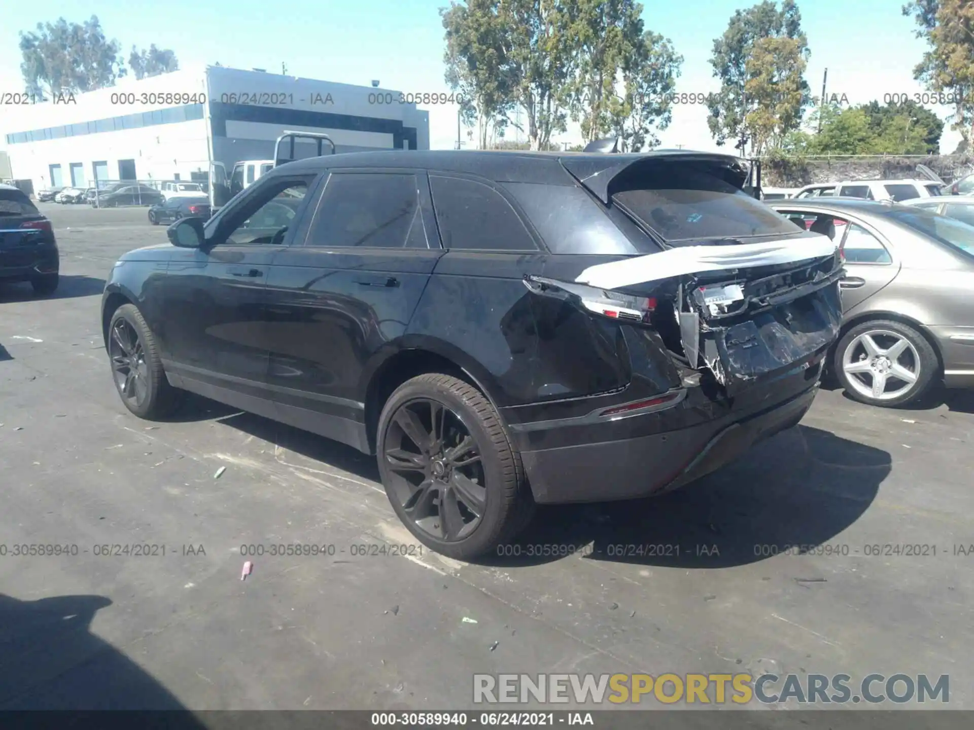 3 Photograph of a damaged car SALYB2EXXKA796566 LAND ROVER RANGE ROVER VELAR 2019