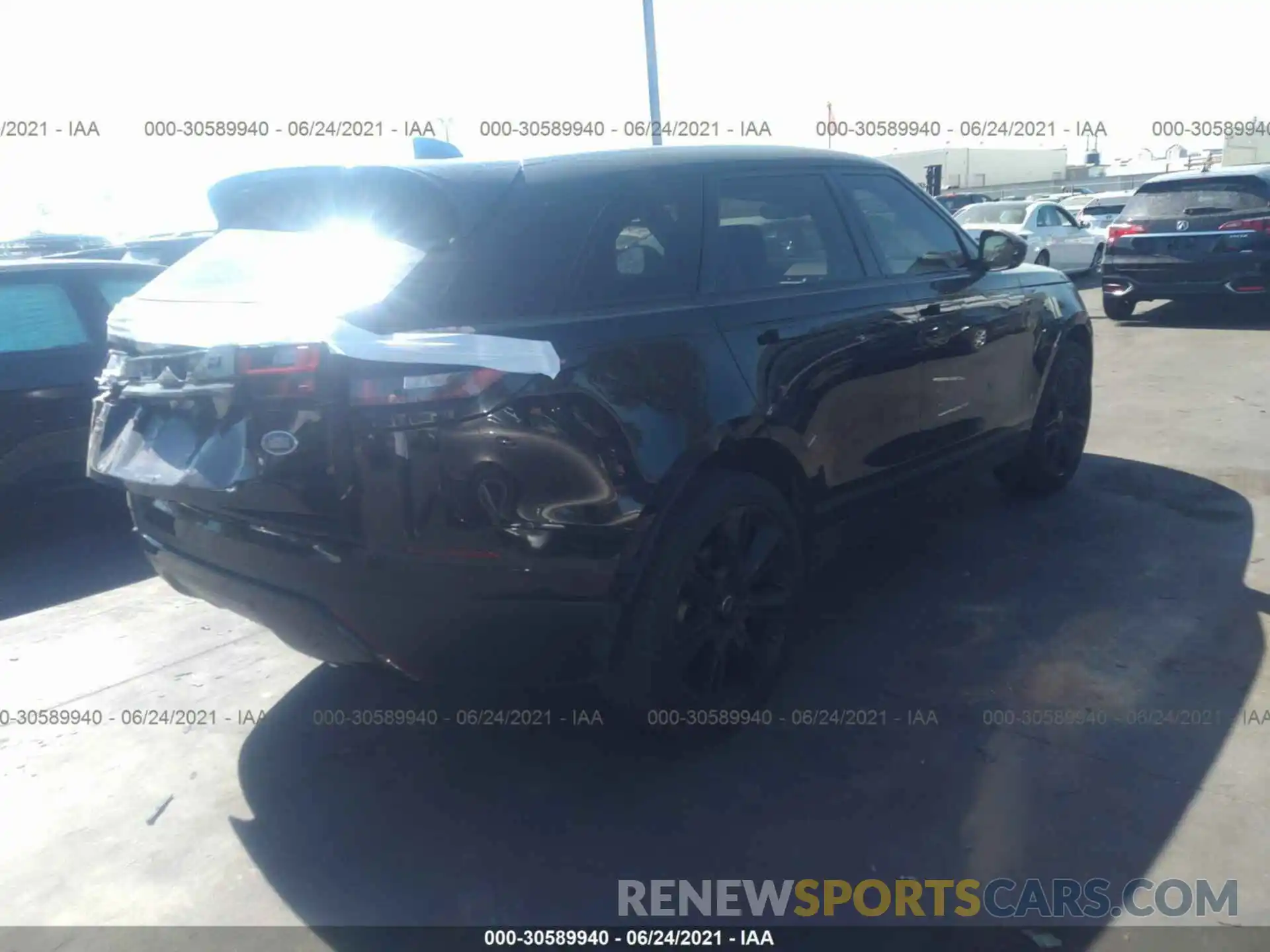 4 Photograph of a damaged car SALYB2EXXKA796566 LAND ROVER RANGE ROVER VELAR 2019