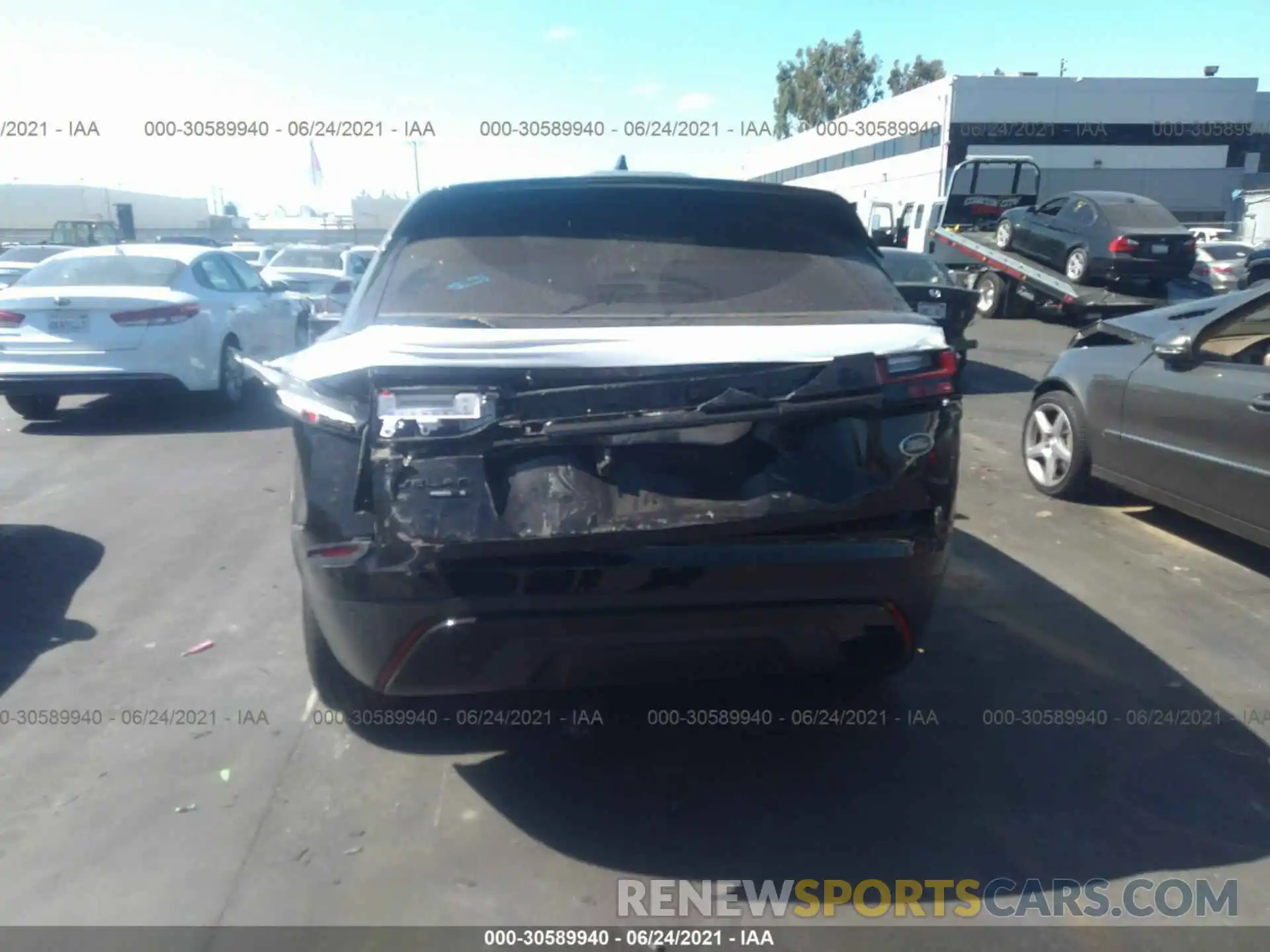 6 Photograph of a damaged car SALYB2EXXKA796566 LAND ROVER RANGE ROVER VELAR 2019