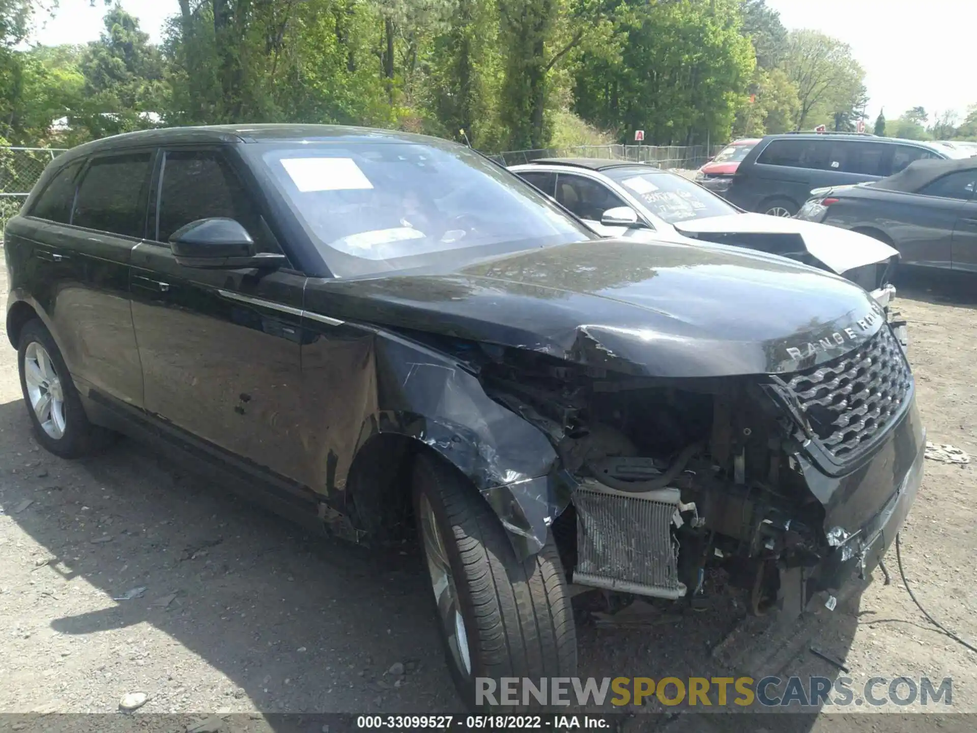 1 Photograph of a damaged car SALYB2EXXKA798415 LAND ROVER RANGE ROVER VELAR 2019