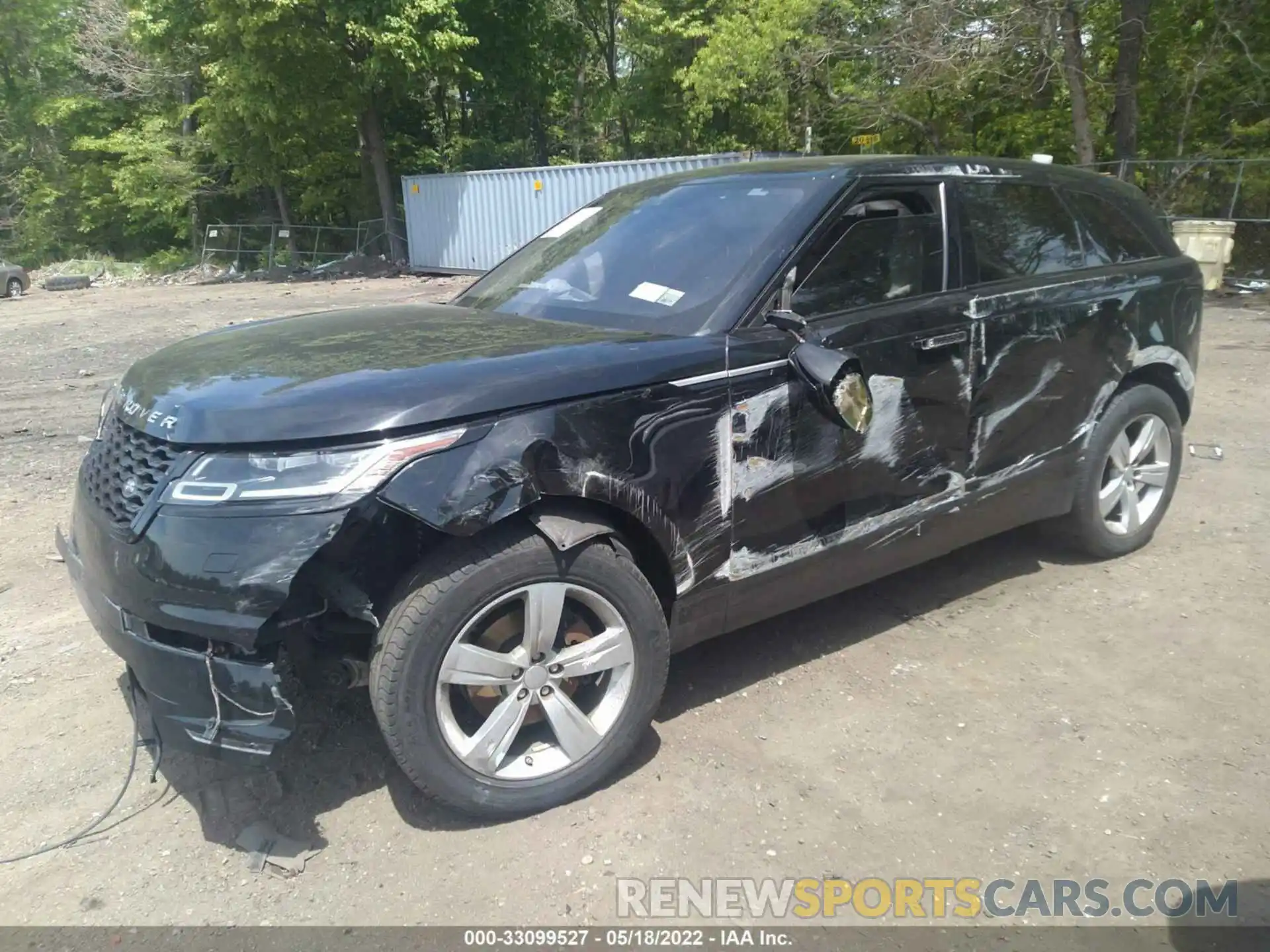 2 Photograph of a damaged car SALYB2EXXKA798415 LAND ROVER RANGE ROVER VELAR 2019