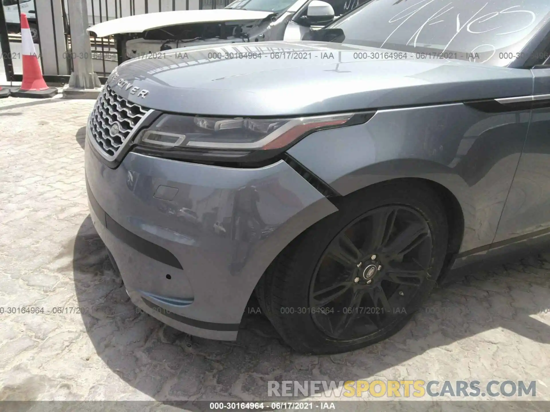 6 Photograph of a damaged car SALYB2FV0KA227285 LAND ROVER RANGE ROVER VELAR 2019