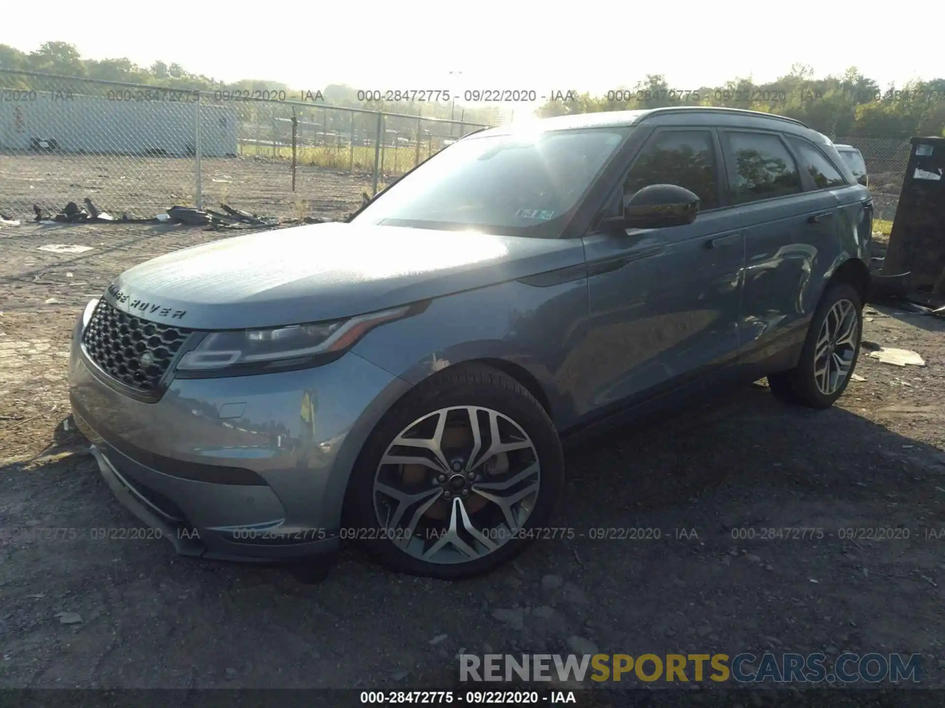 2 Photograph of a damaged car SALYB2FV3KA220654 LAND ROVER RANGE ROVER VELAR 2019