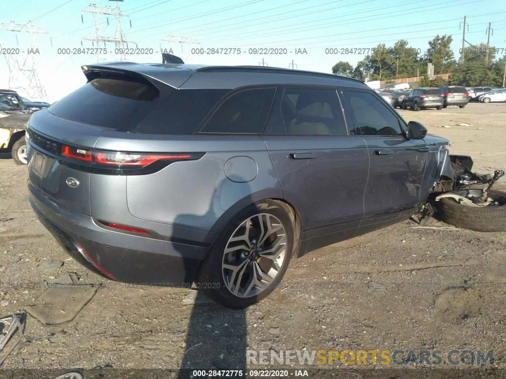 4 Фотография поврежденного автомобиля SALYB2FV3KA220654 LAND ROVER RANGE ROVER VELAR 2019